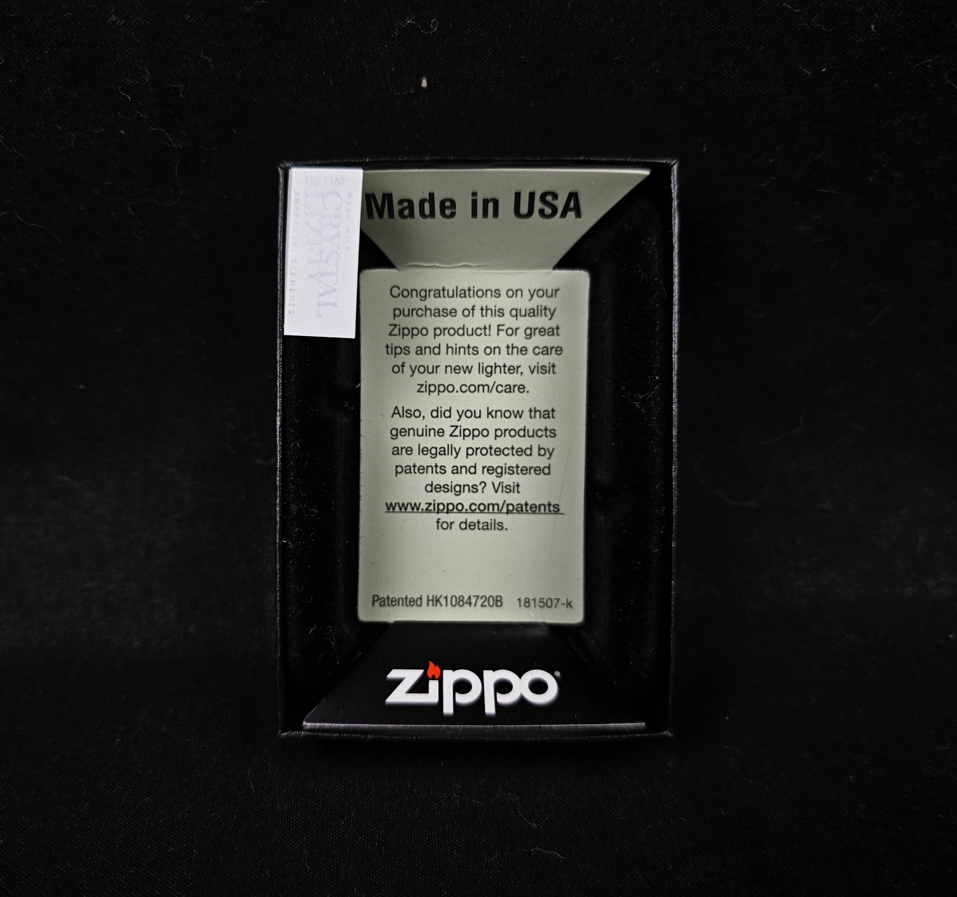 Supreme × Zippo Supreme Swarovski Zippo Lighter Logo with Crystals FW20 NEW Size ONE SIZE - 3 Thumbnail