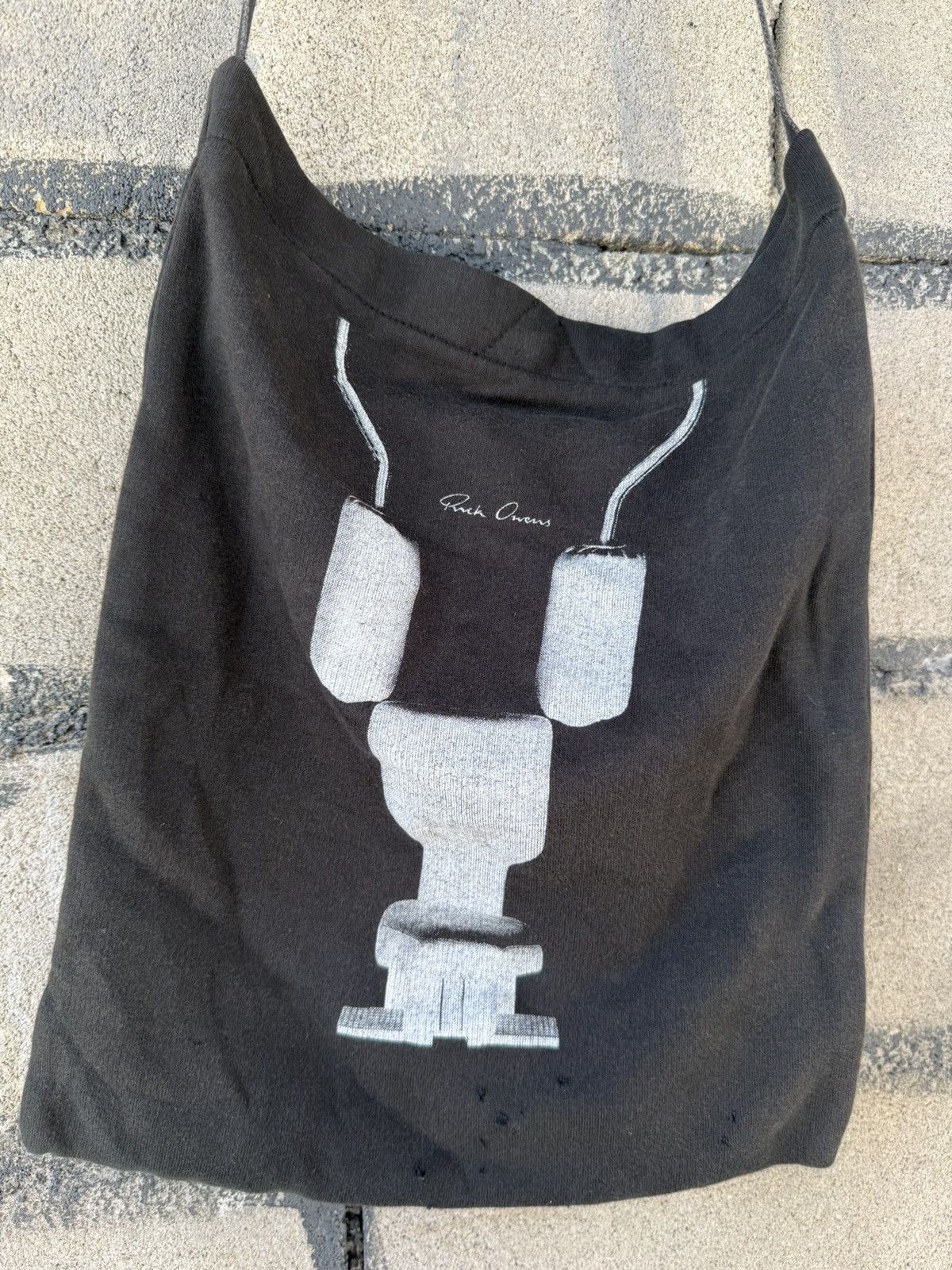 Rick Owens Rick Owens Bag "Gym Logo" Size ONE SIZE - 2 Thumbnail