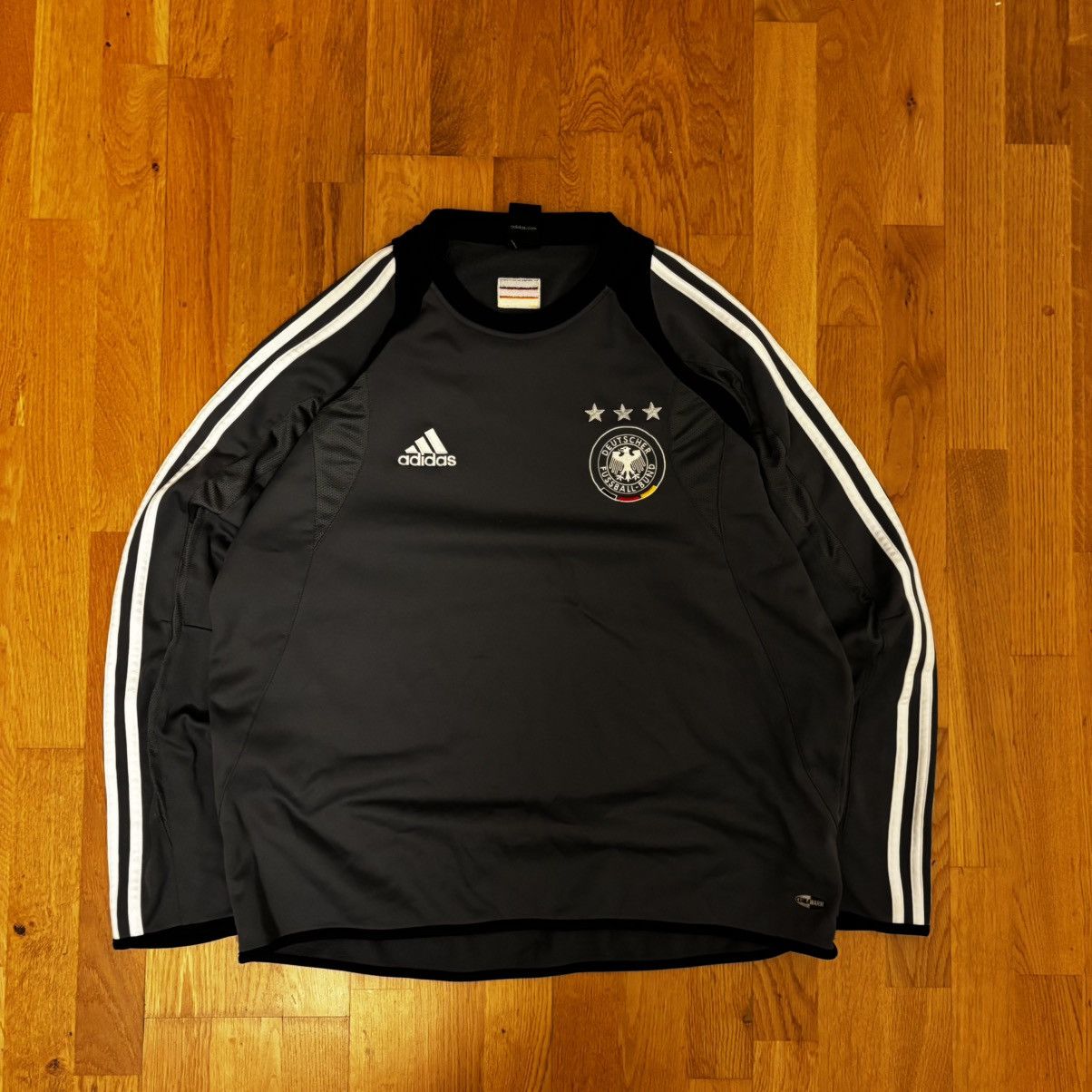 Adidas Vintage Adidas Jersey Deutscher Fussball Bund Germany 2003 Size US L / EU 52-54 / 3 - 1 Thumbnail