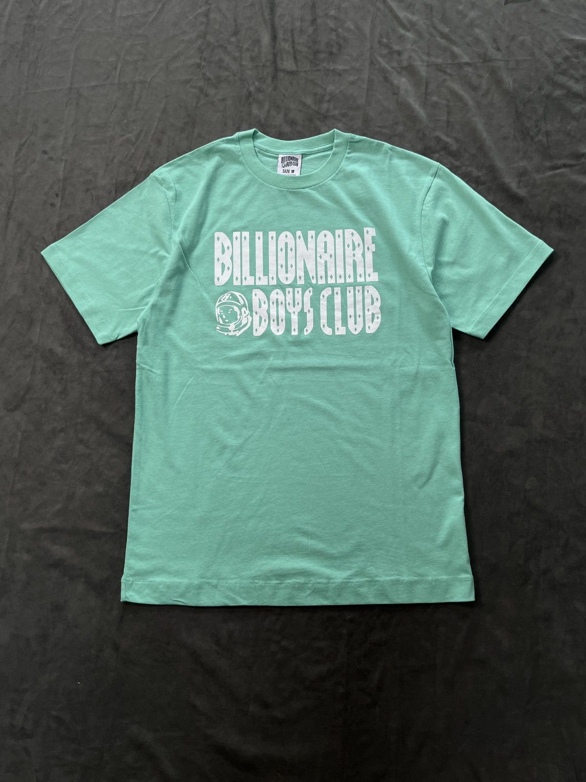 Billionaire Boys Club Rare Billionaire Boys Club BBC White Straight Logo Green Tee Size US M / EU 48-50 / 2 - 1 Thumbnail