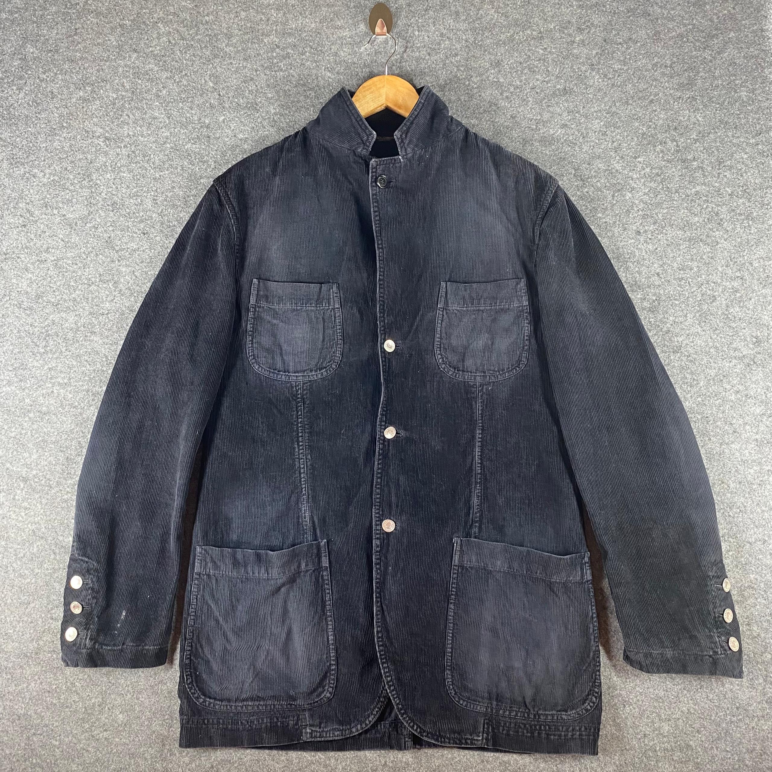 Dolce & Gabbana Vintage Dolce & Gabanna Corduroy Blazer Jacket Size US L / EU 52-54 / 3 - 3 Thumbnail