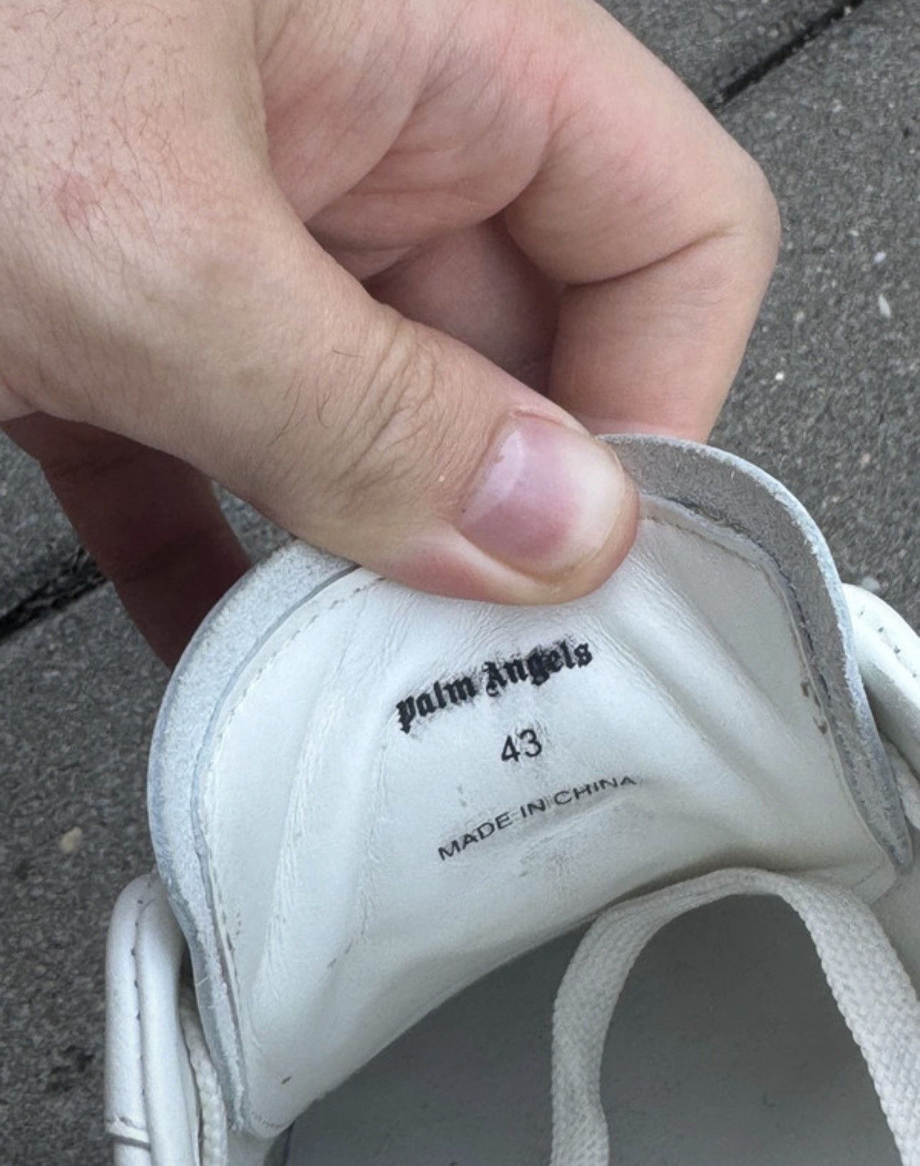 Palm Angels Palm Angels White Sneakers Size US 10 / EU 43 - 5 Thumbnail