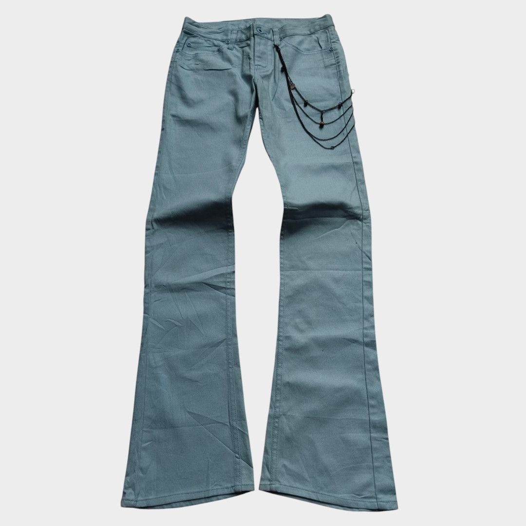 Hysteric glamour baby blue flared jean