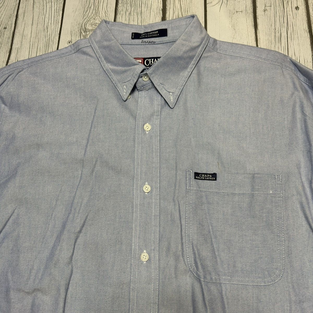 Chaps Ralph Lauren × Vintage Vintage Chaps Ralph Lauren shirt Size US XL / EU 56 / 4 - 3 Thumbnail
