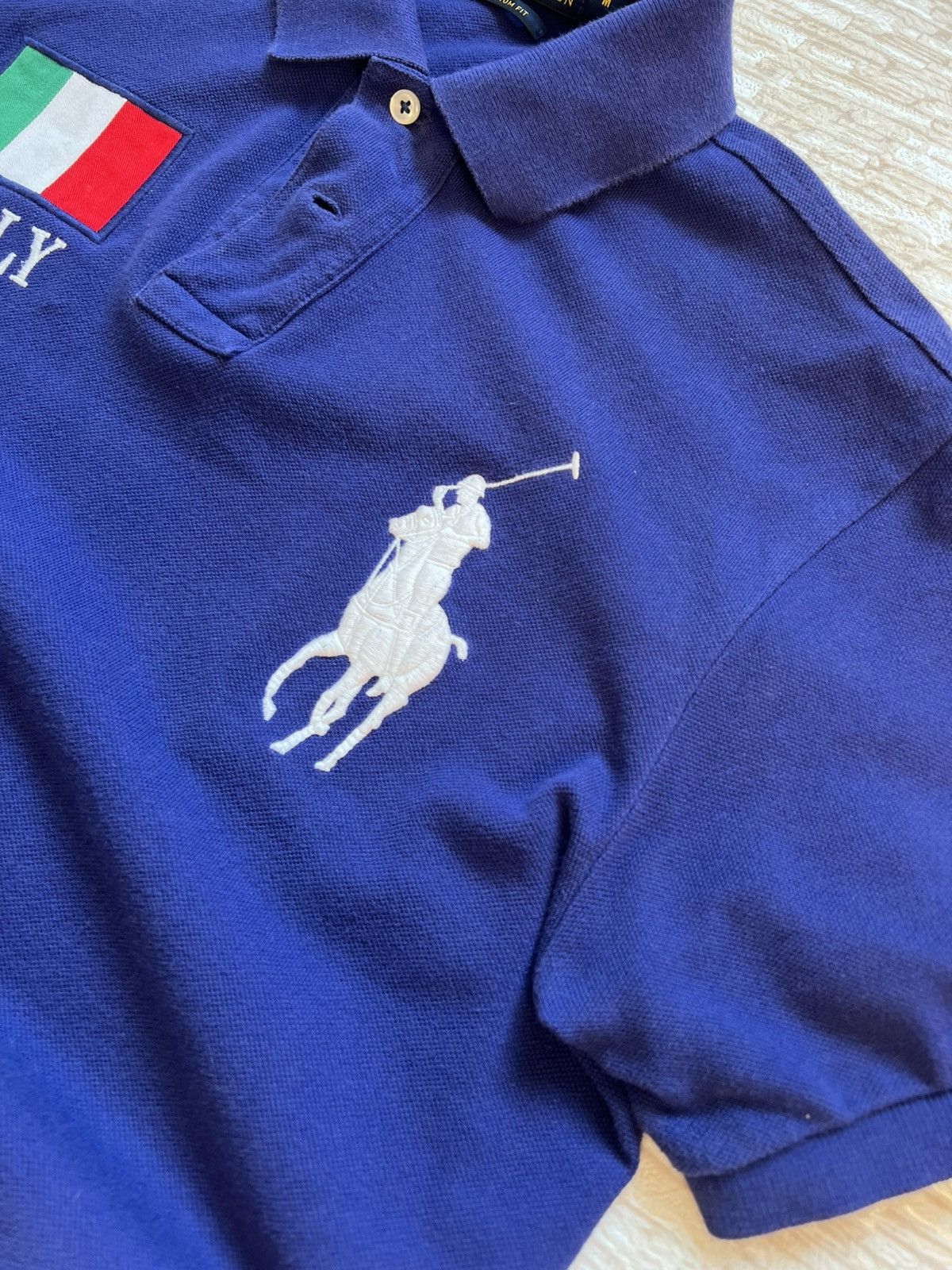 Polo Ralph Lauren Polo Ralph Lauren Italy Rugby Shirt Big Pony Y2K Chief Keef Size US M / EU 48-50 / 2 - 4 Thumbnail
