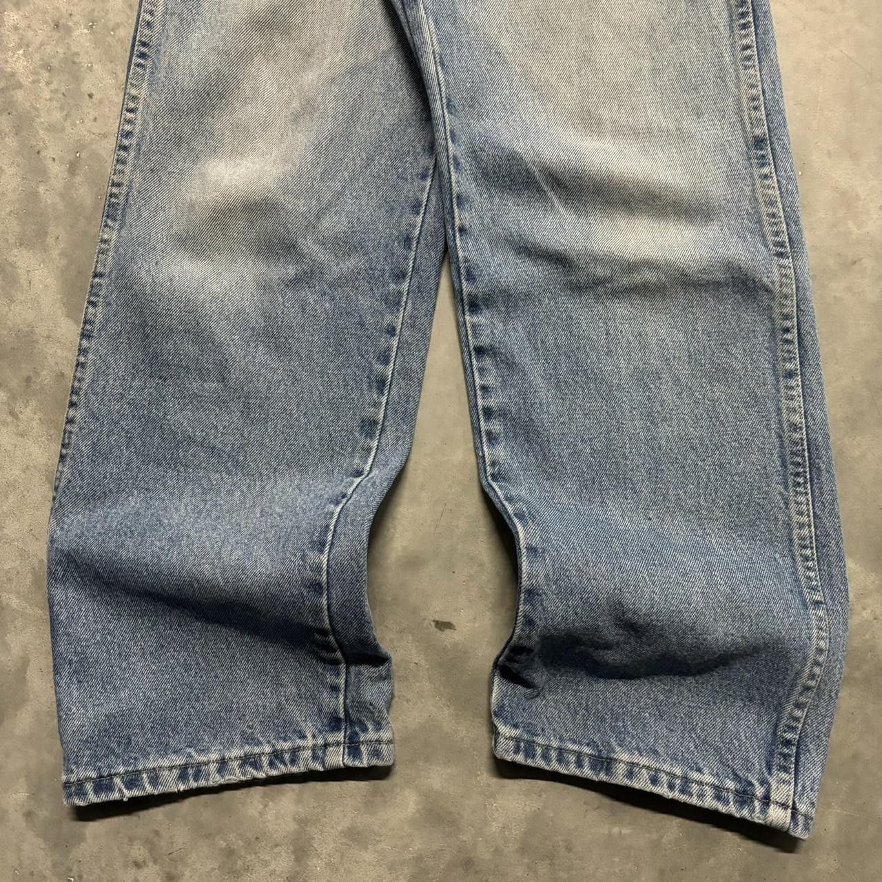 Japanese Brand Crazy Vintage Y2K/2000s Grunge Medium Wash Denim Jeans! Size US 32 / EU 48 - 6 Thumbnail