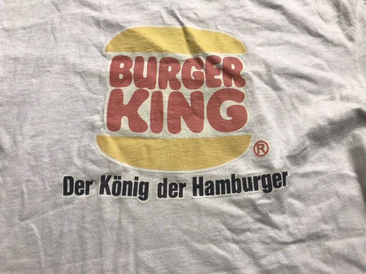 Vintage Vintage Burger King 70s big logo TEE Size US M / EU 48-50 / 2 - 1 Thumbnail