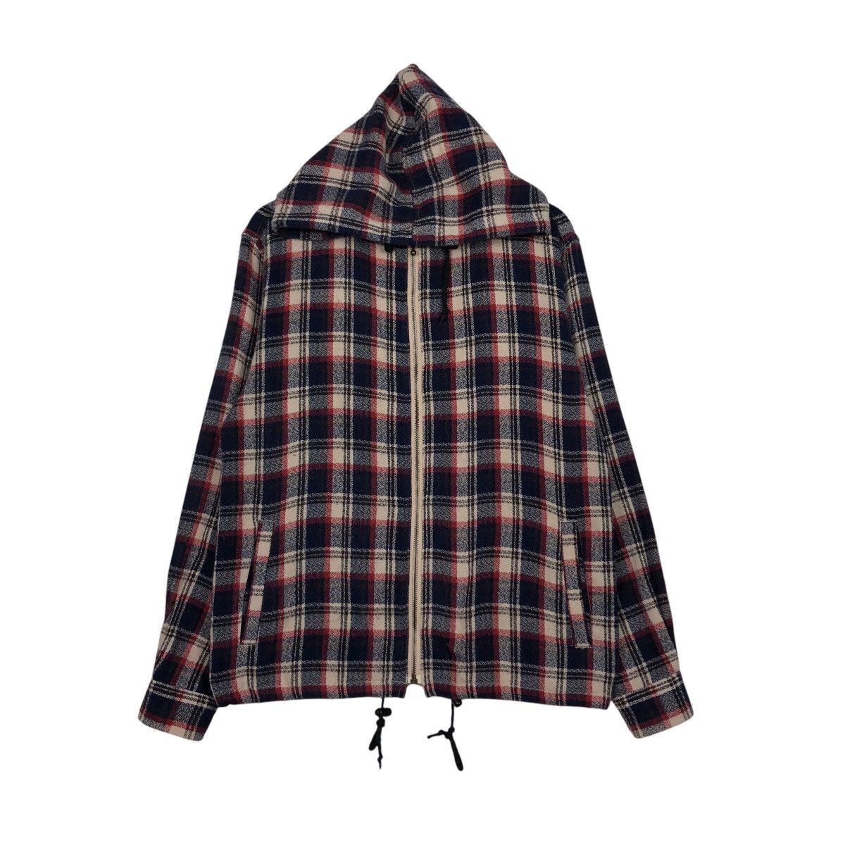 Japanese Brand 📌Vintage Zipper Biker Jacket Collins Tartan Issey Miyake Size US S / EU 44-46 / 1 - 2 Thumbnail