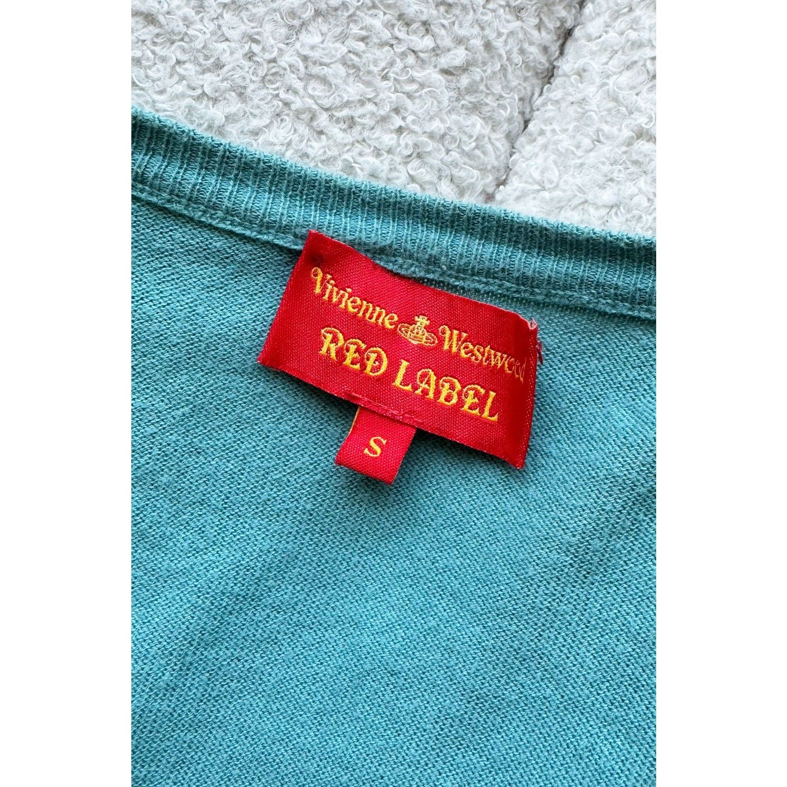 Vivienne Westwood Vintage VIVIENNE WESTWOOD Y2K Blue Orb Top Size S / US 4 / IT 40 - 6 Thumbnail