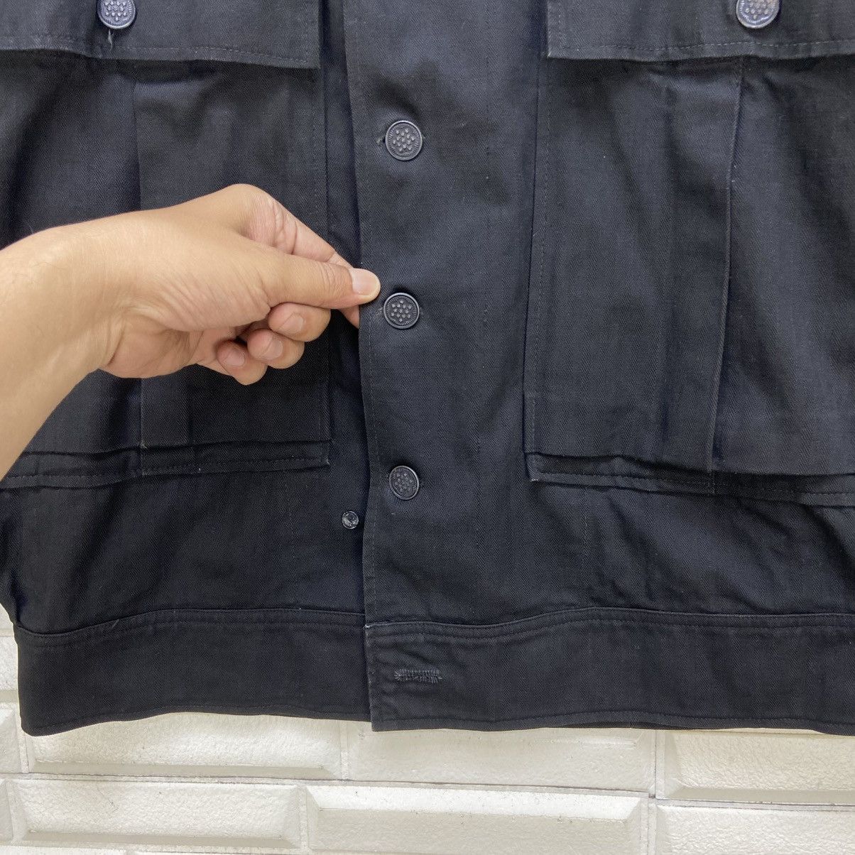 Vintage Vintage 13 stars Herringbone Twill Army Military Fashion Size US S / EU 44-46 / 1 - 18 Thumbnail