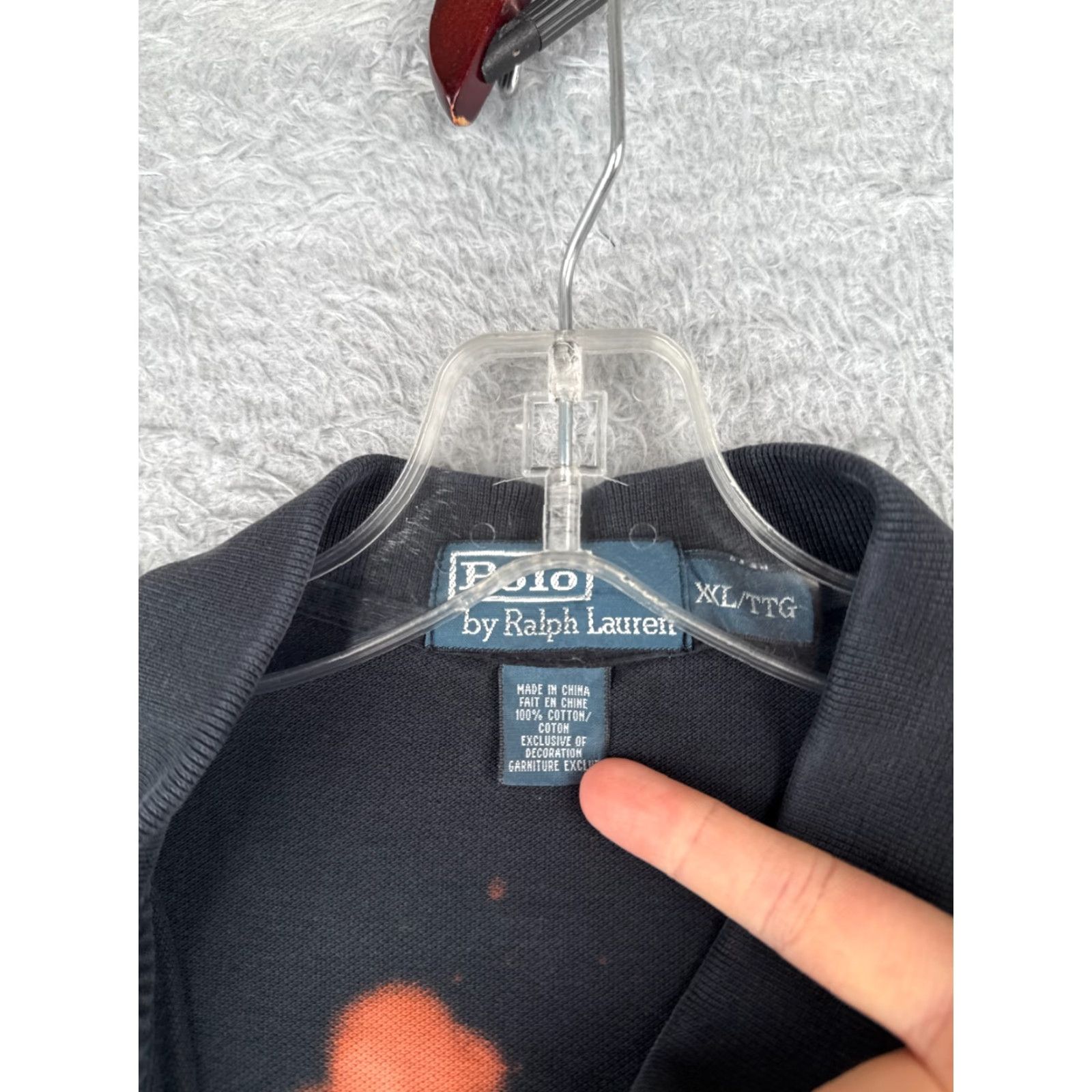 Ralph Lauren VINTAGE Ralph Lauren Polo Shirt Men 2XL Blue Short Sleeve Cotton Slim Size US XXL / EU 58 / 5 - 7 Thumbnail
