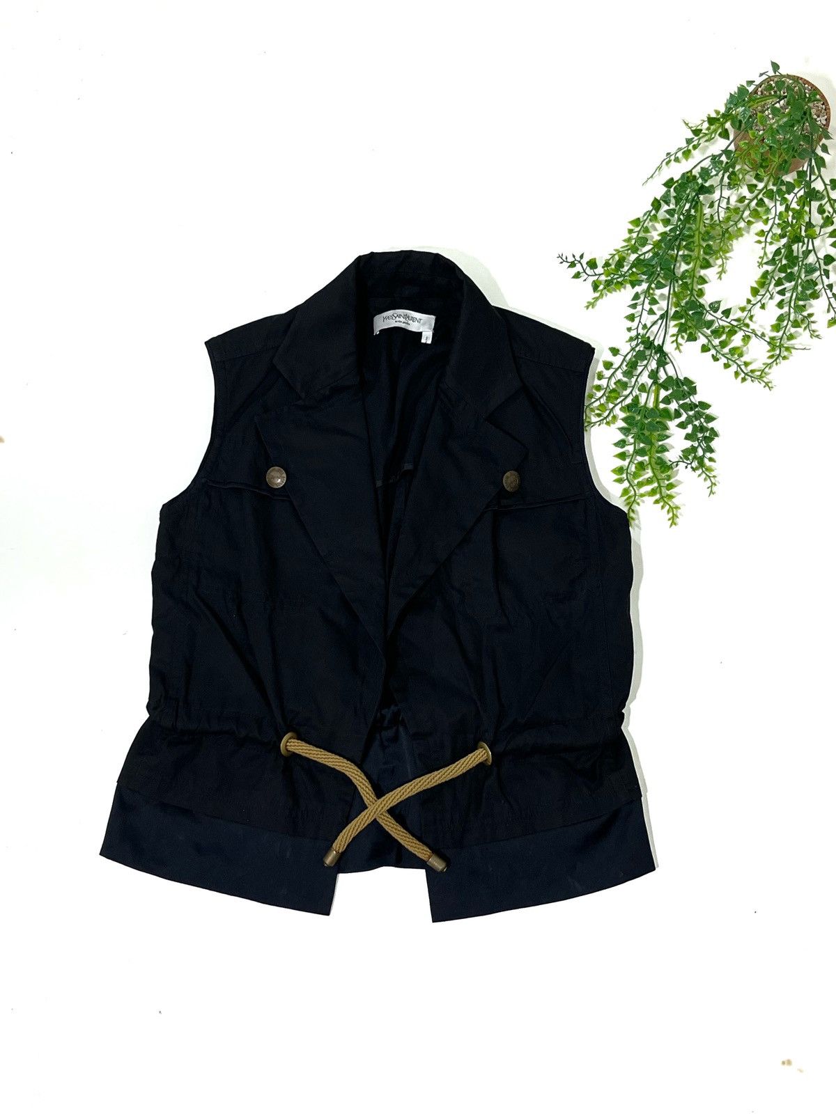 Yves Saint Laurent RARE❤️‍🔥Yves Saint Laurent Tom Ford tailored vest Size ONE SIZE - 1 Thumbnail