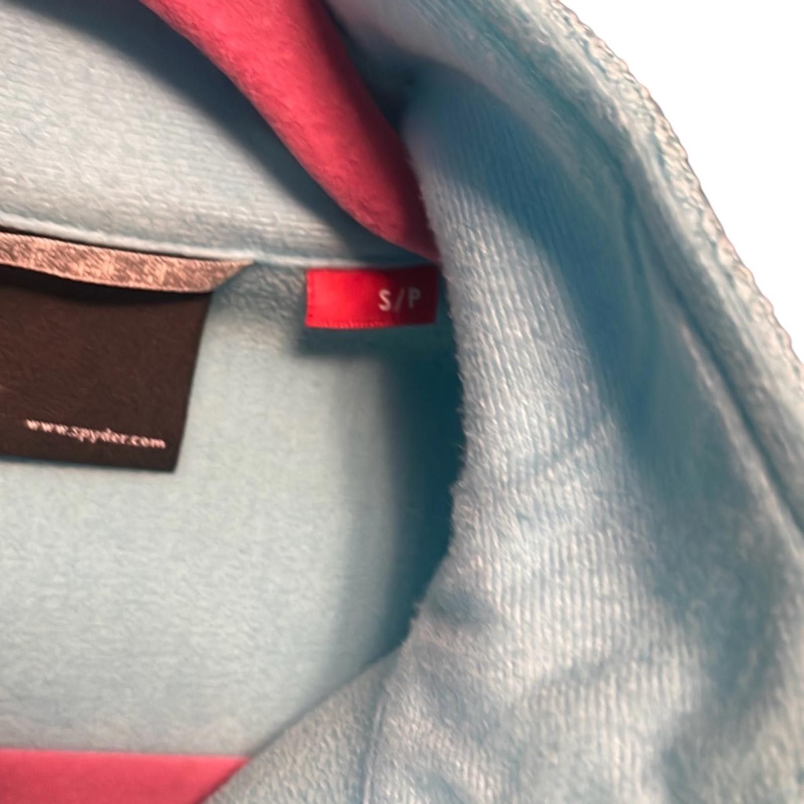 Spyder Women's spider powder, puff blue jacket, size small Size S / US 4 / IT 40 - 5 Thumbnail