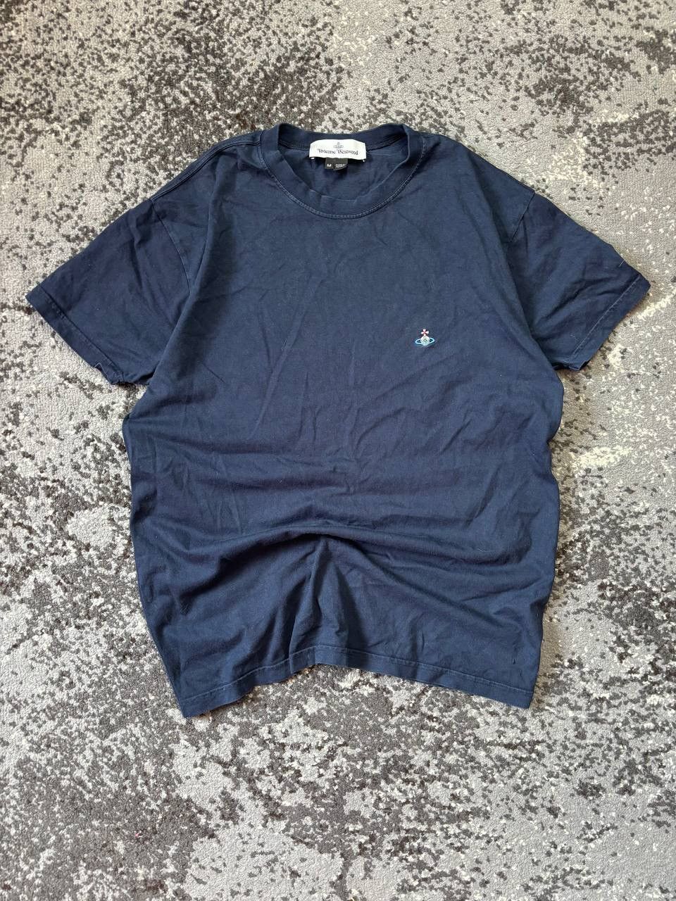 Japanese Brand × Vintage × Vivienne Westwood Archival Y2K Vivenne Westwood Embroidered Logo T Shirt Size US M / EU 48-50 / 2 - 1 Thumbnail