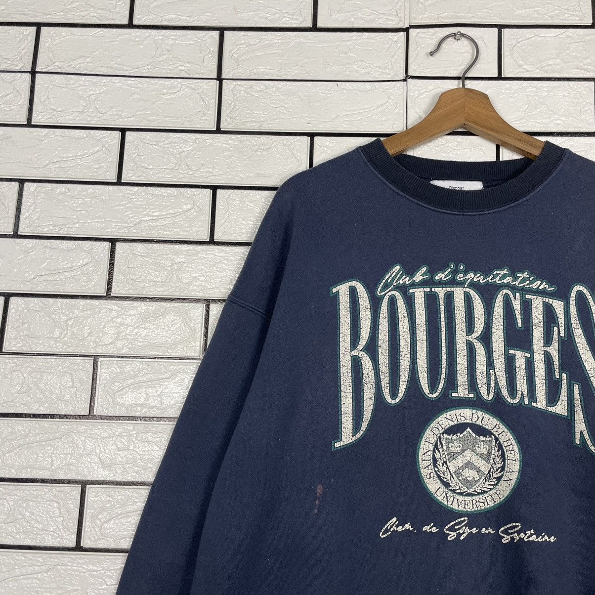 Japanese Brand Japanese Brand Discoat Bourges Big Logo Sweatshirt Size US M / EU 48-50 / 2 - 6 Thumbnail