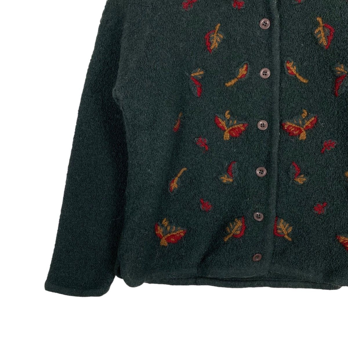 Pendleton PENDLETON Embroidery Logo Dark Green Wool Jacket #1081-C49 Size XL / US 12-14 / IT 48-50 - 3 Thumbnail