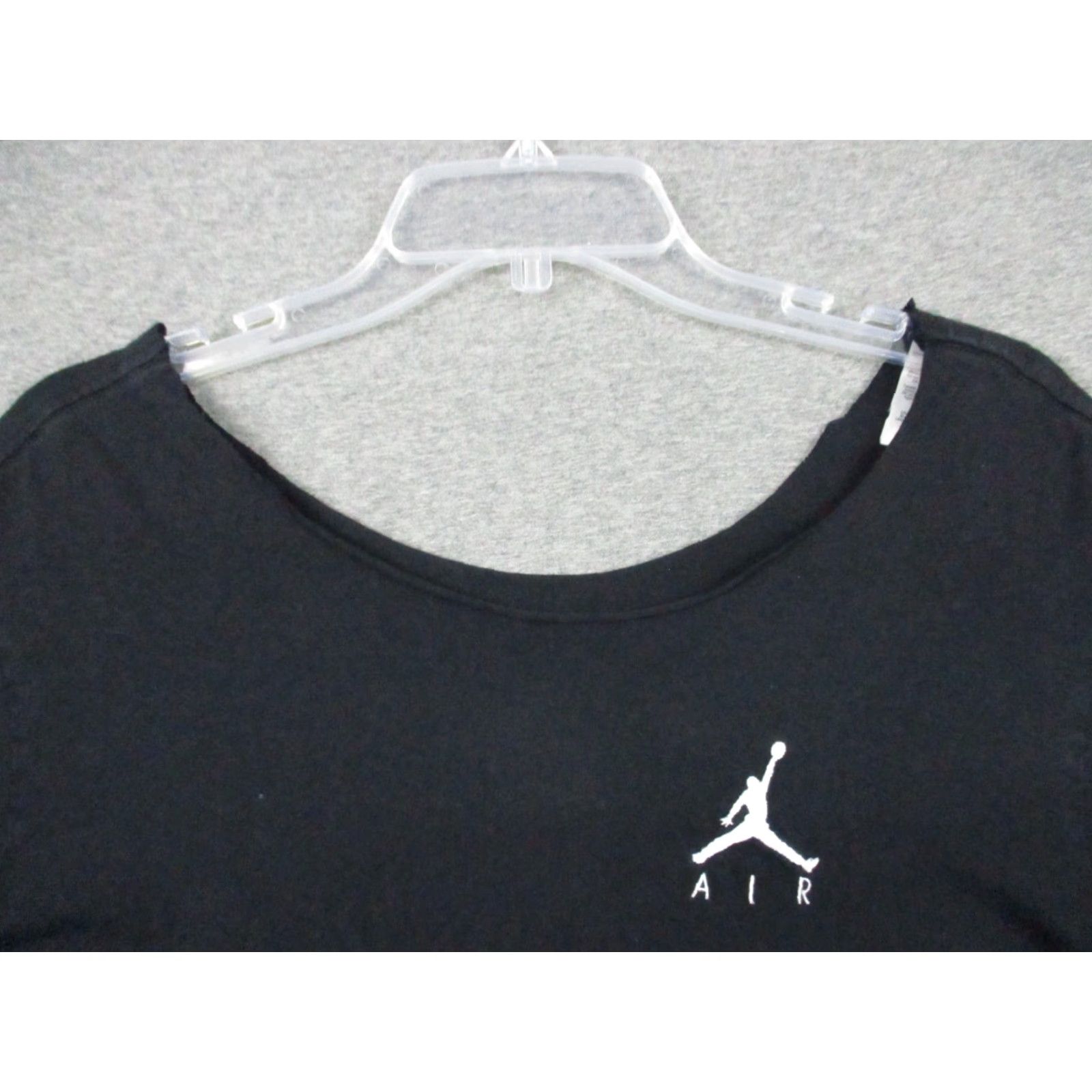 Nike Nike Air Jordan Shirt Black Large Men Short Sleeve Crew Neck AXT8407 Size US L / EU 52-54 / 3 - 2 Thumbnail