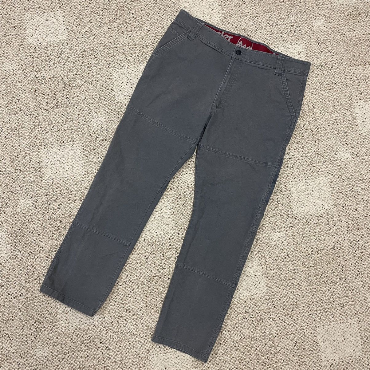 Wrangler Wrangler Gray Double Knee Carpenter Pants - 38x30 Size US 38 / EU 54 - 4 Thumbnail