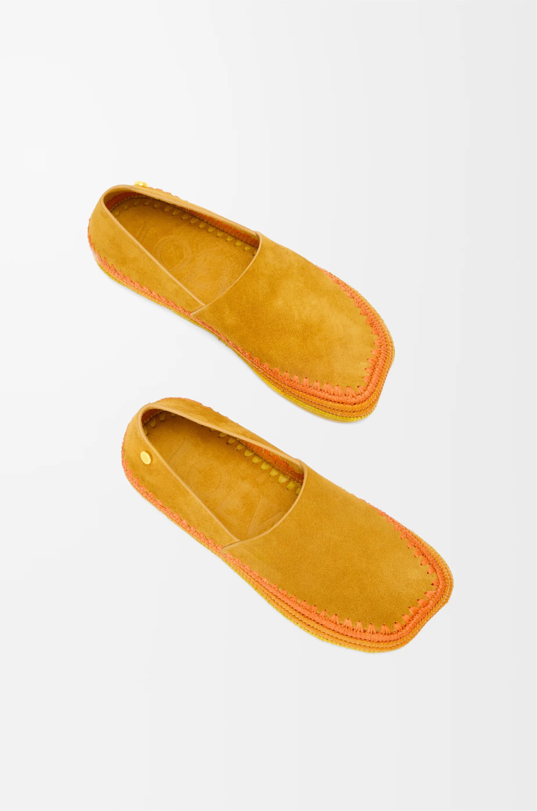 Loewe o1in1g0426 RIO Slippers Espadrilles in Orange Size US 7 / IT 37 - 4 Thumbnail