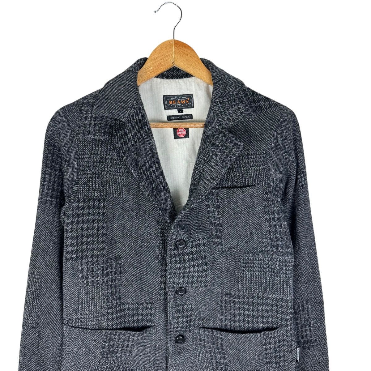 Beams Japan 🌟BEAMS WIND STOPPER HERRINGBONE BLAZER COAT Size US S / EU 44-46 / 1 - 3 Thumbnail