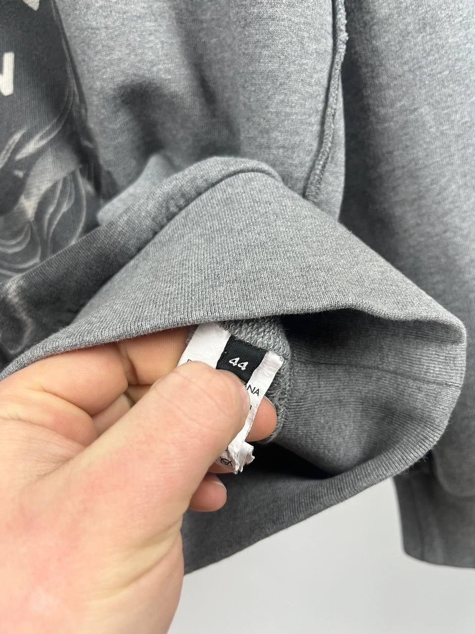 Dolce & Gabbana Dolce & Gabbanna Rocky Marciano Grey Hoodie Size 44 Size US S / EU 44-46 / 1 - 9 Thumbnail