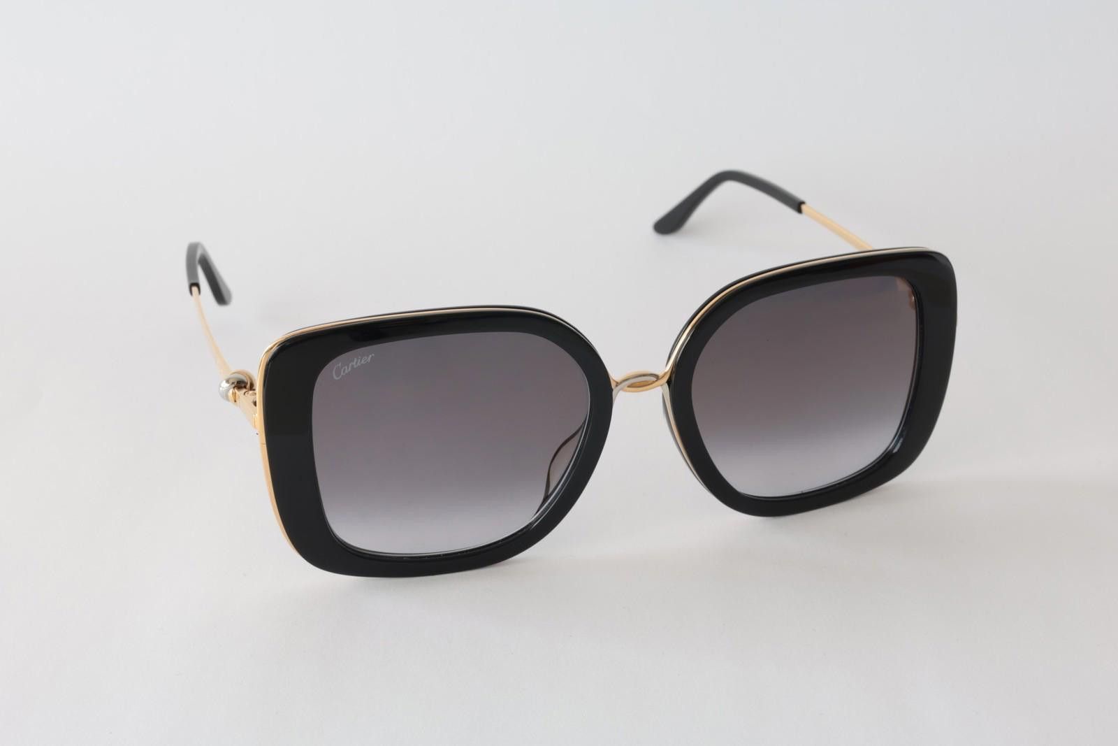 Cartier New Cartier eyewear sunglasses eyeglasses CT0246SA 001 black Size ONE SIZE - 8 Thumbnail