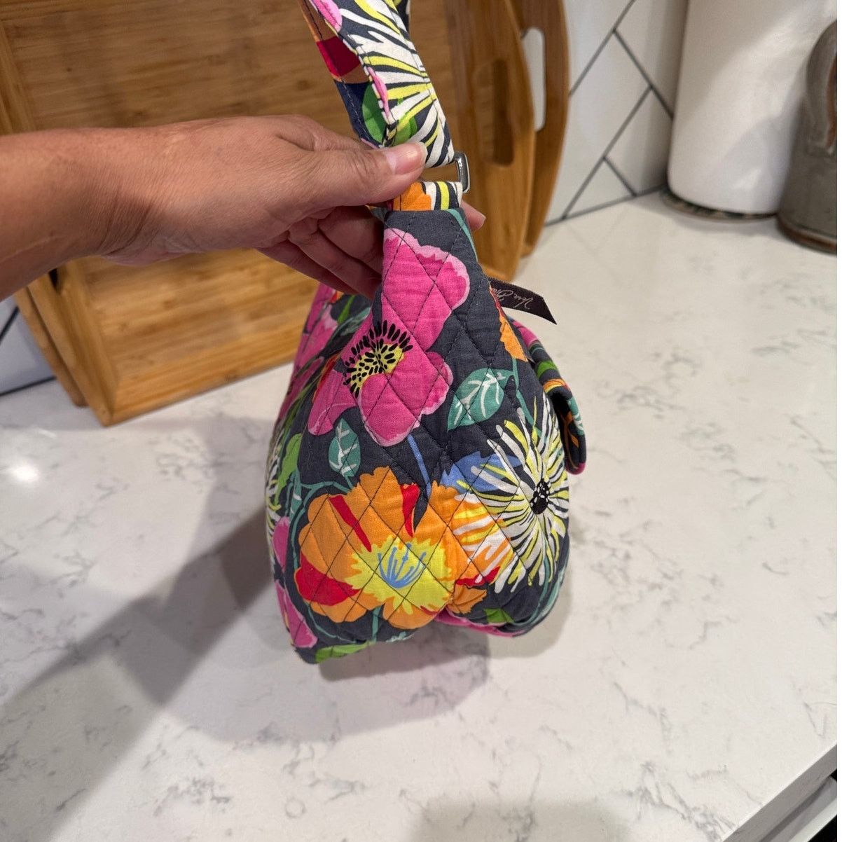 Vera Bradley Vera Bradley Clare Crossbody Bag, colorful floral design Size ONE SIZE - 5 Thumbnail