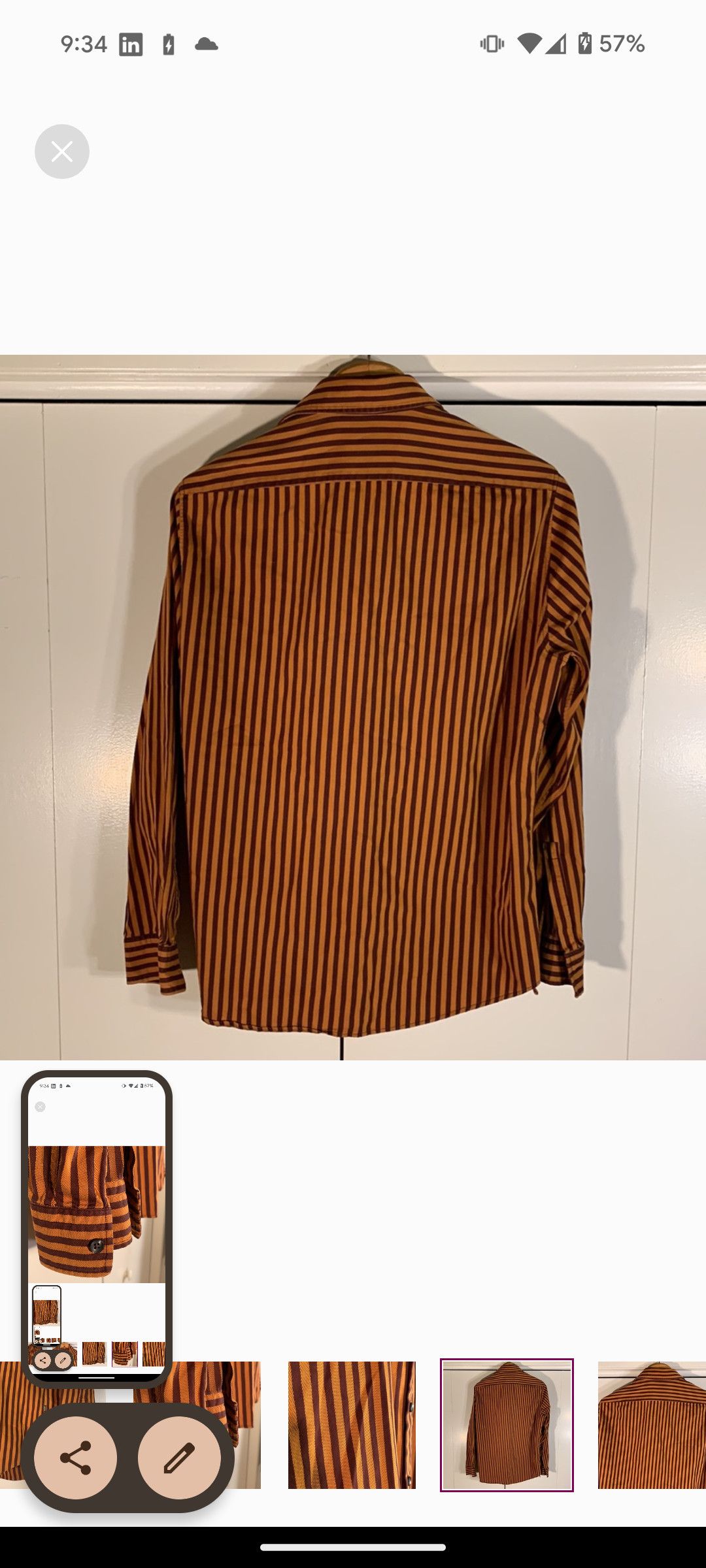 Hugo Boss Hugo Boss Sport Shirt Size US L / EU 52-54 / 3 - 3 Thumbnail