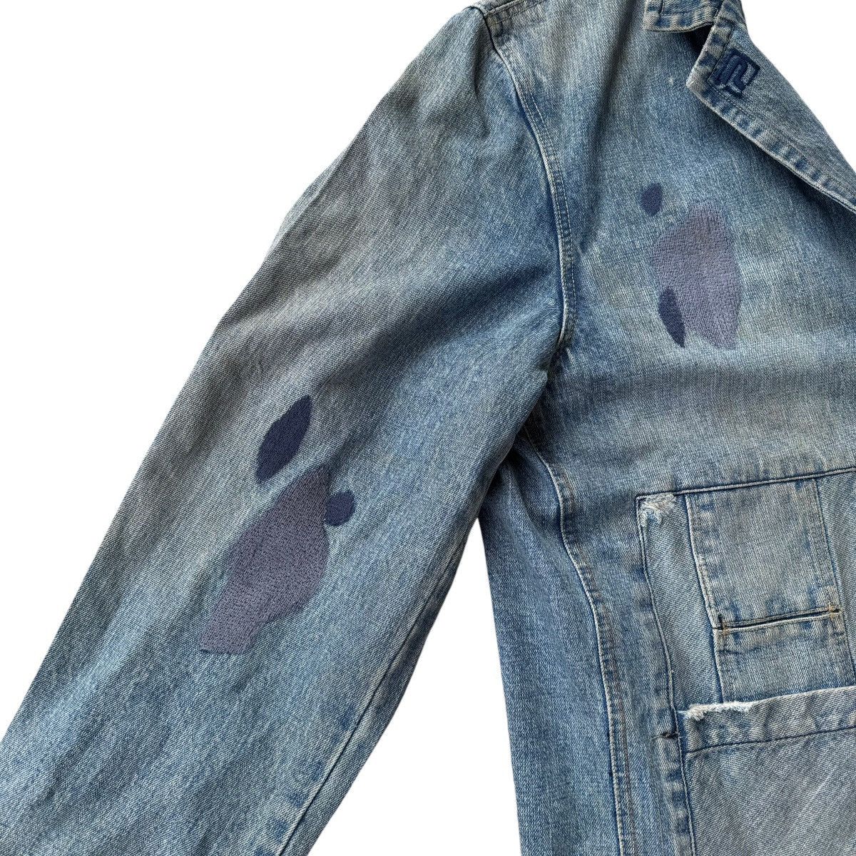 Evisu × Pepe Jeans Y2K Pepe Jeans Denim Blazer Jean Coat Vintage HipHop Trucker Size US XXL / EU 58 / 5 - 8 Thumbnail