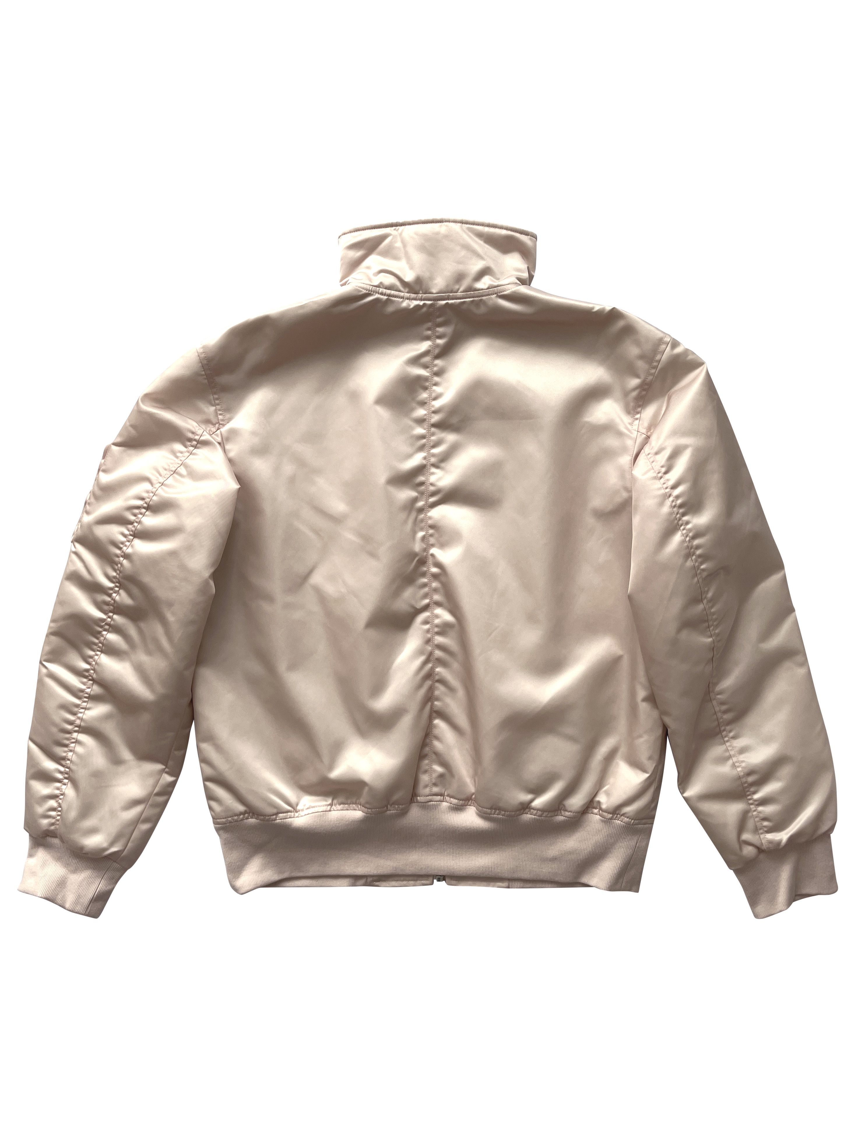 Helmut Lang ⚡️QUICK SALE⚡️Helmut Lang Pale Pink Nylon Bomber Jacket Size US M / EU 48-50 / 2 - 2 Thumbnail