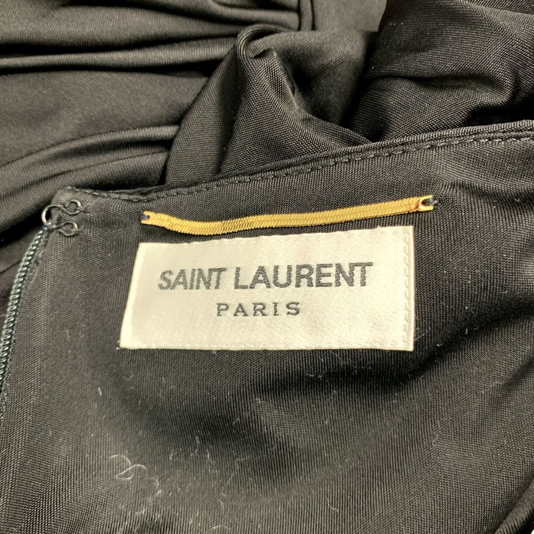 Yves Saint Laurent SAINT LAURENT Black Jersey Long Skirt Size 2 Maxi Women Italy Size XS / US 0-2 / IT 36-38 - 4 Thumbnail