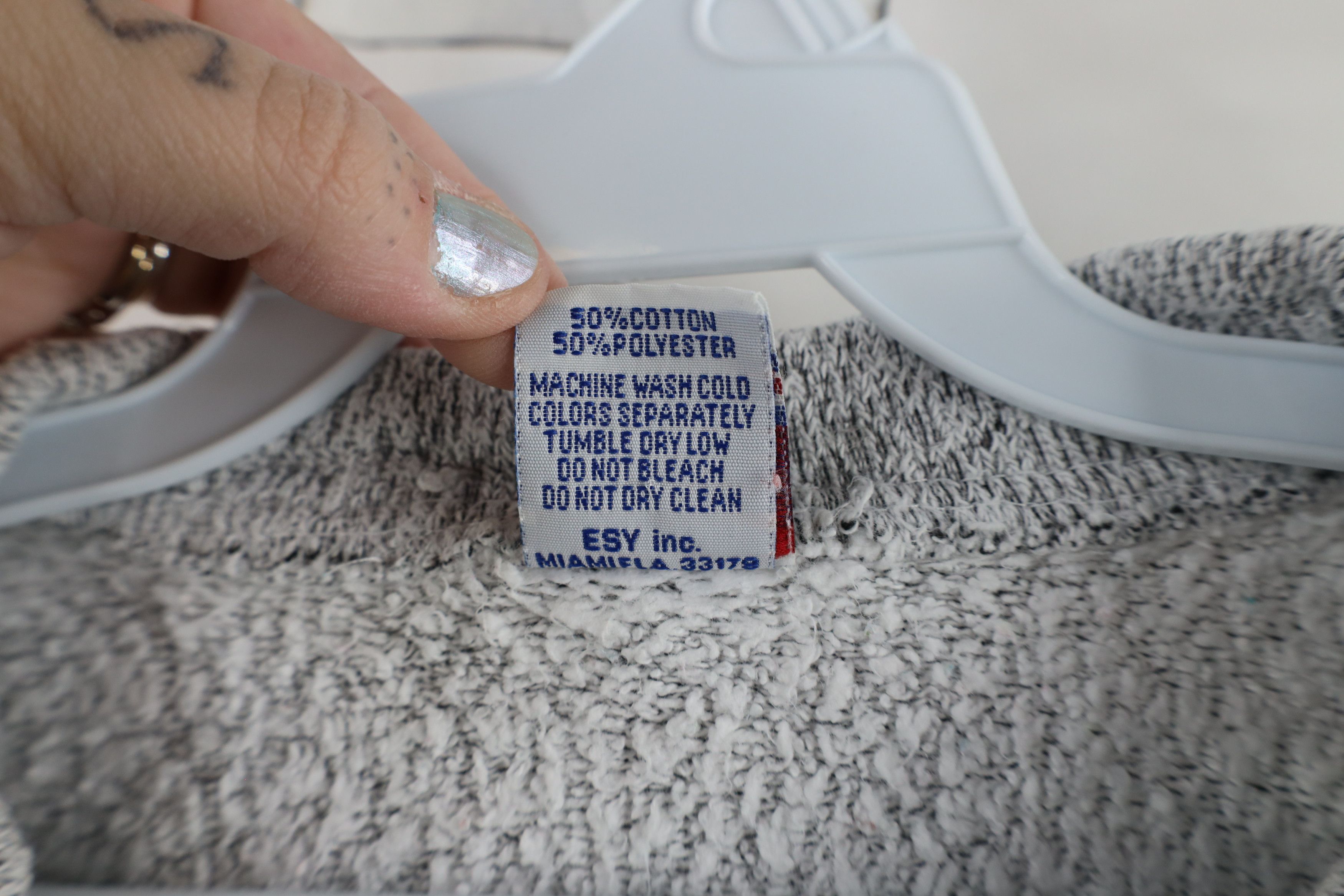 Vintage Vintage 90s Streetwear Terry Cloth Maine Cabin Sweater USA Size M / US 6-8 / IT 42-44 - 8 Thumbnail