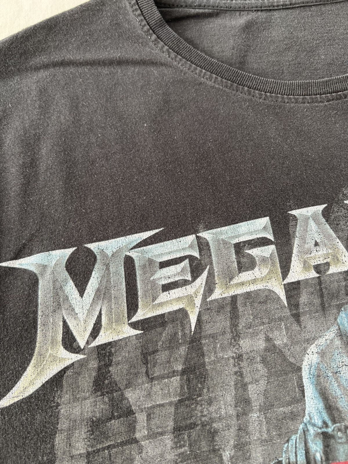 Band Tees Vintage 2010s Megadeth Heavy Metal Band Black T-shirt Size US M / EU 48-50 / 2 - 5 Thumbnail