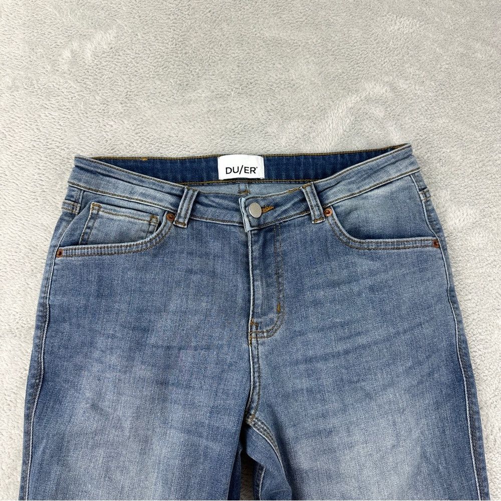 DUER DU/ER Women's Performance Denim Girlfriend Jean Size 28x29 Size 28" / US 6 / IT 42 - 6 Thumbnail