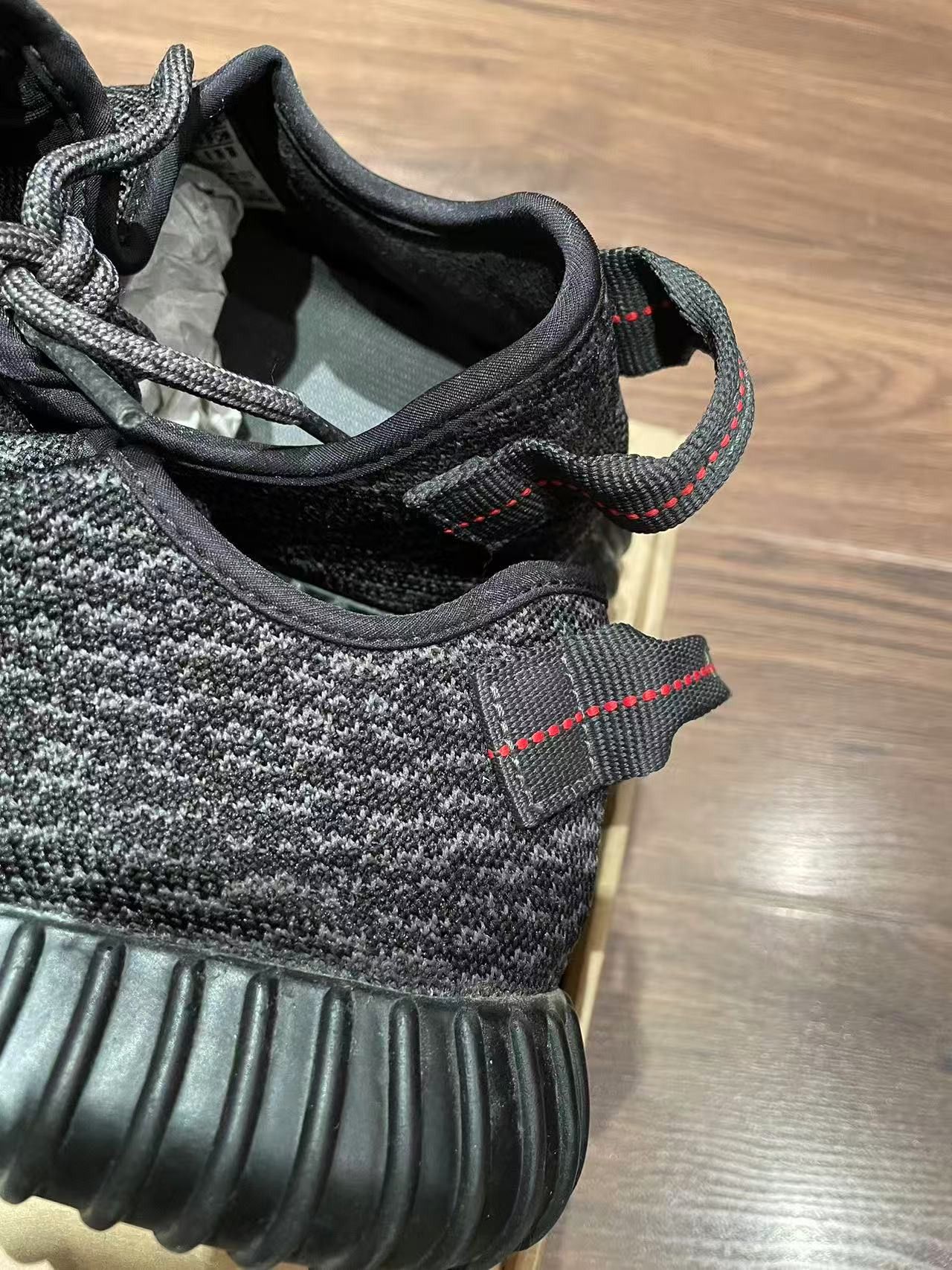 Adidas Kanye West Adidas Yeezy Boost 350 Pirate Black (2015) Size US 8.5 / EU 41-42 - 4 Thumbnail