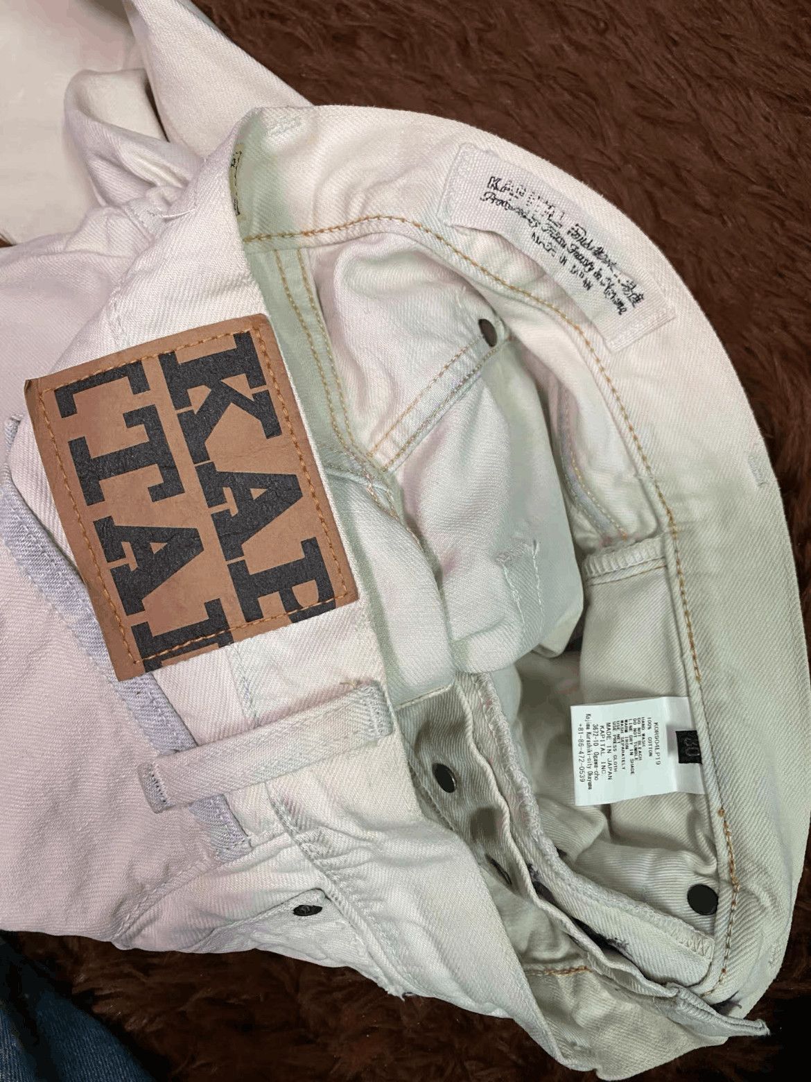 Kapital Kapital 19SS Bone Patches Denim-2508 Size US 30 / EU 46 - 3 Thumbnail