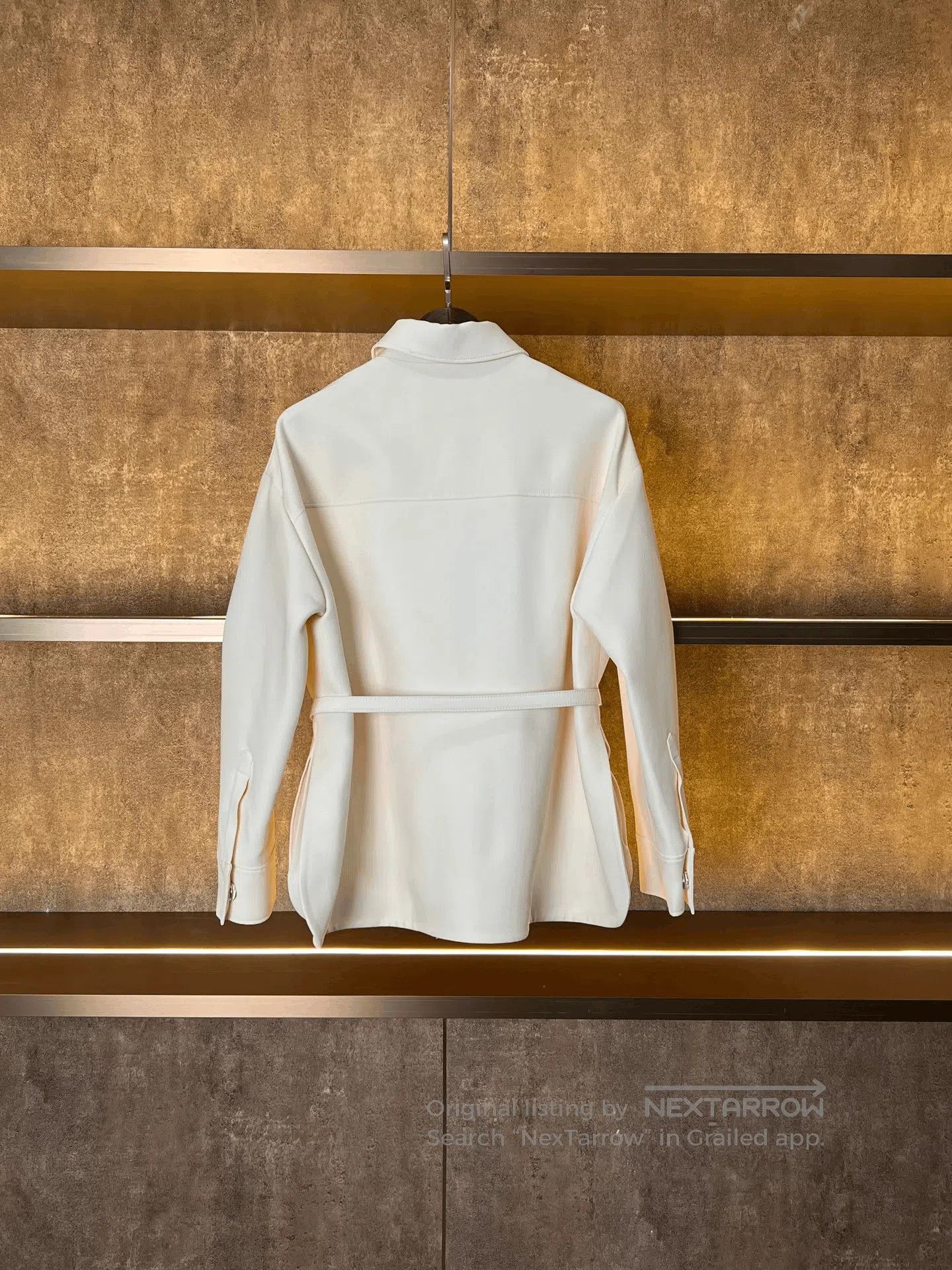 Fendi Fendi White Patchwork Pocket Coat. Size M / US 6-8 / IT 42-44 - 2 Thumbnail