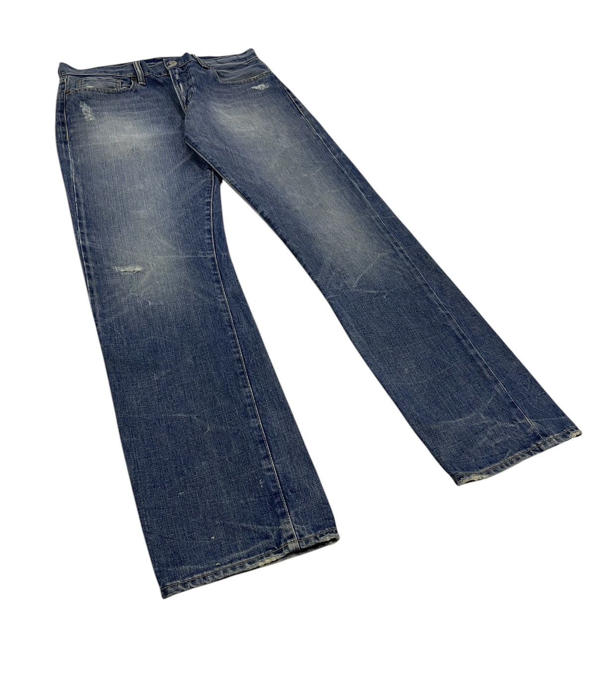 Denim & Supply Ralph Lauren Vintage Denim Supply RL Distressed Jeans Size US 34 / EU 50 - 2 Thumbnail