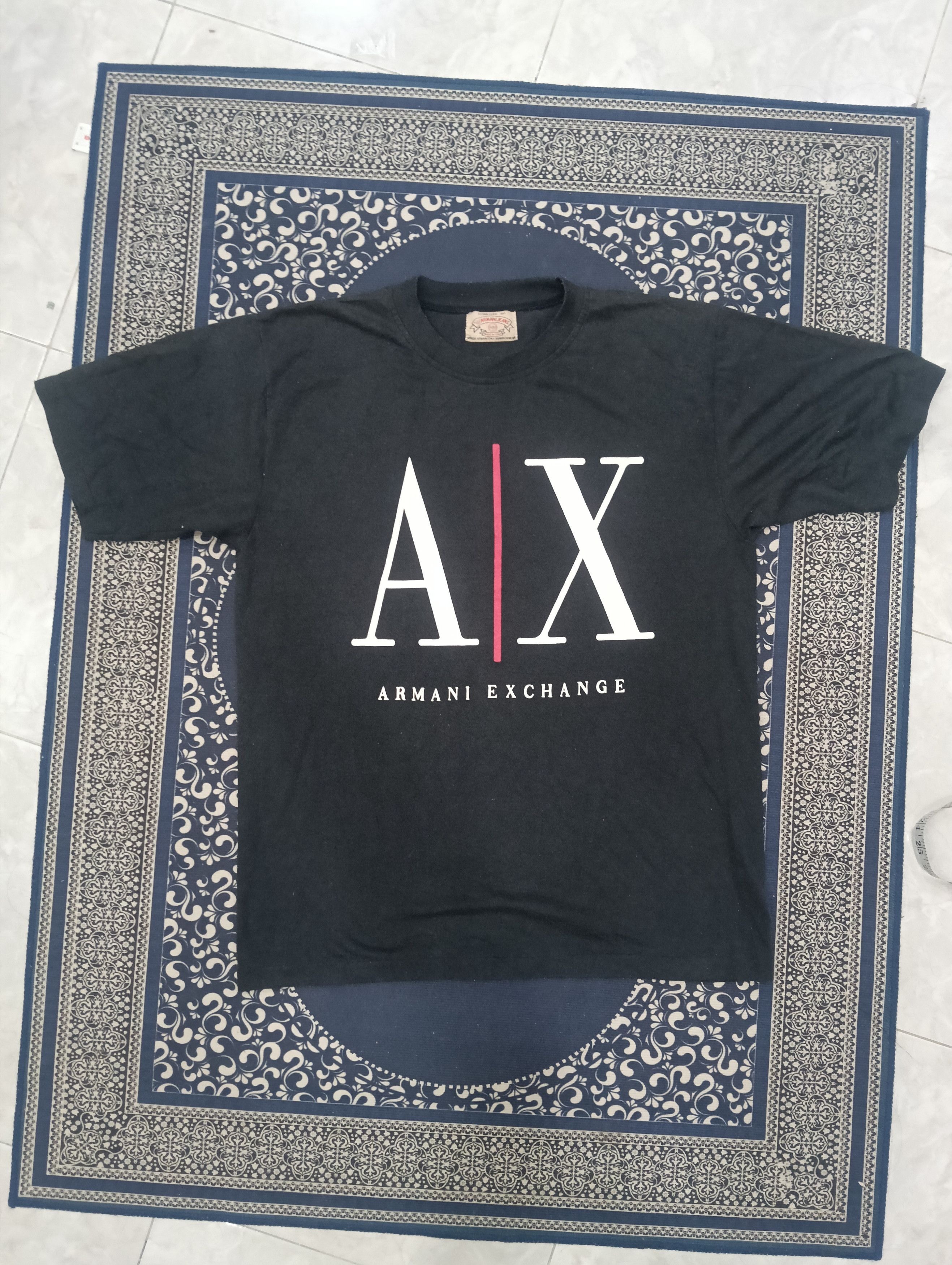 Armani Vintage Armani Jeans Shirt Spell Out Size US XL / EU 56 / 4 - 1 Thumbnail