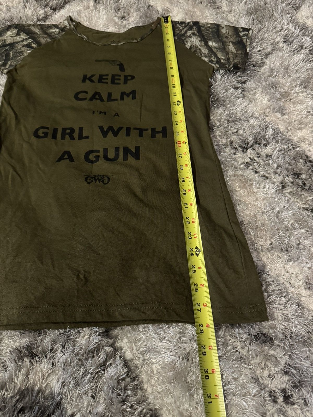 Other Girls with Guns slogan keep calm graphic tee Size L / US 10 / IT 46 - 6 Thumbnail