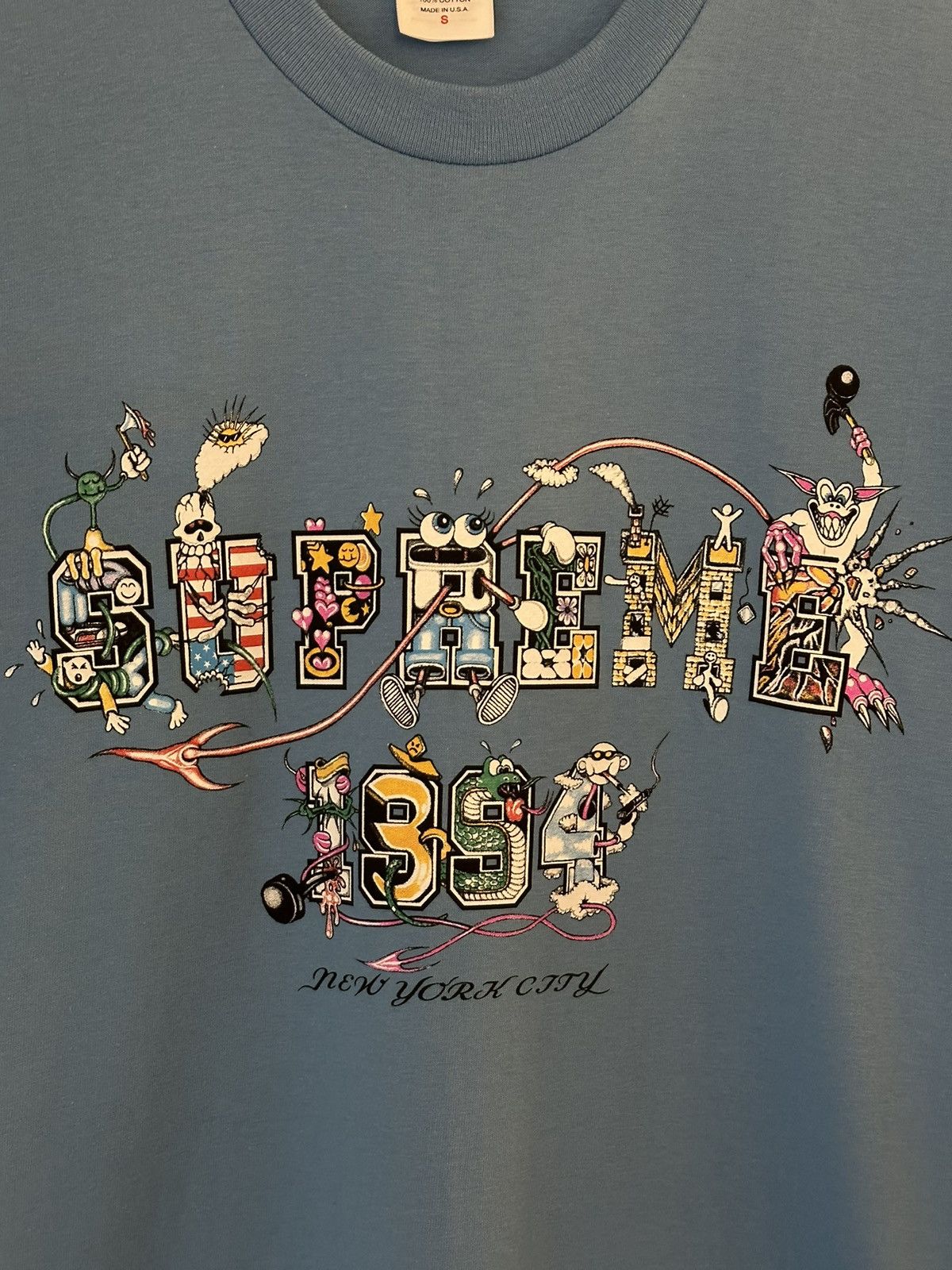 Supreme Supreme Varsity Tee Size US S / EU 44-46 / 1 - 2 Thumbnail