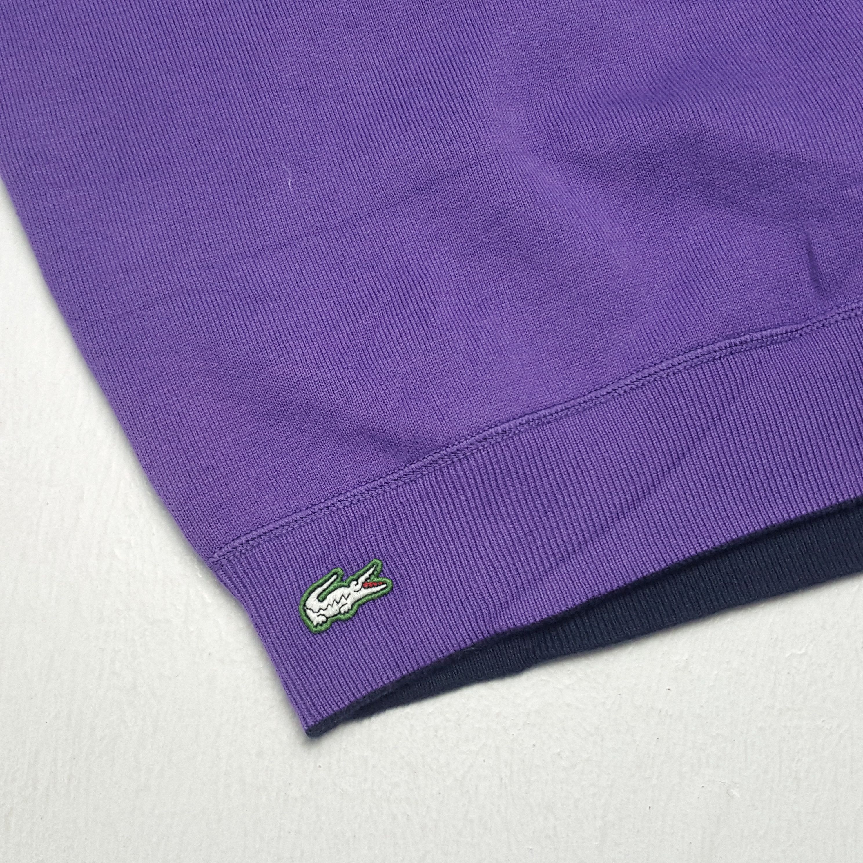 Lacoste × Vintage Vintage Lacoste Italian Brand Reversible Sweatshirts Size US M / EU 48-50 / 2 - 6 Thumbnail