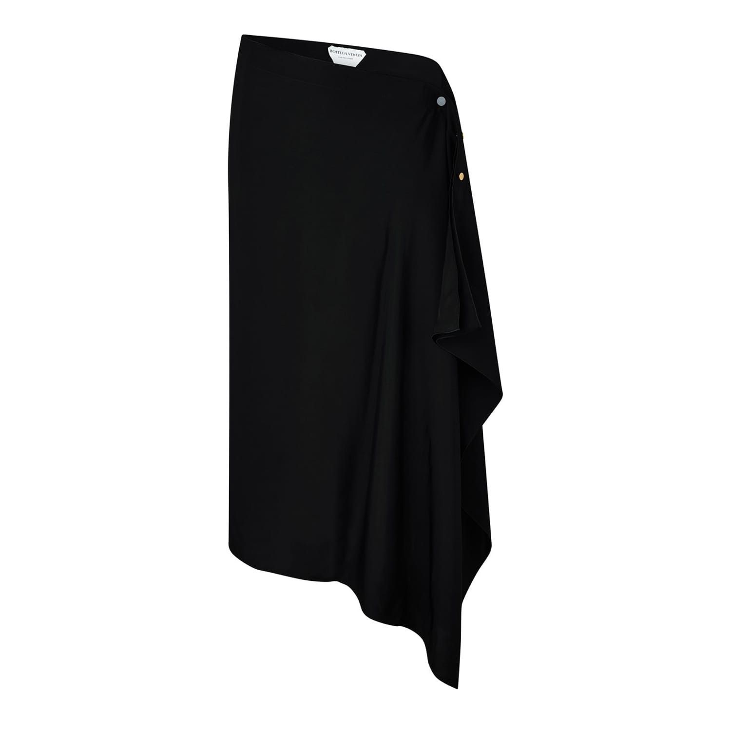 Bottega Veneta Bottega Veneta Bv Skirt in Black Size 36" / US 14 / IT 50 - 1 Thumbnail