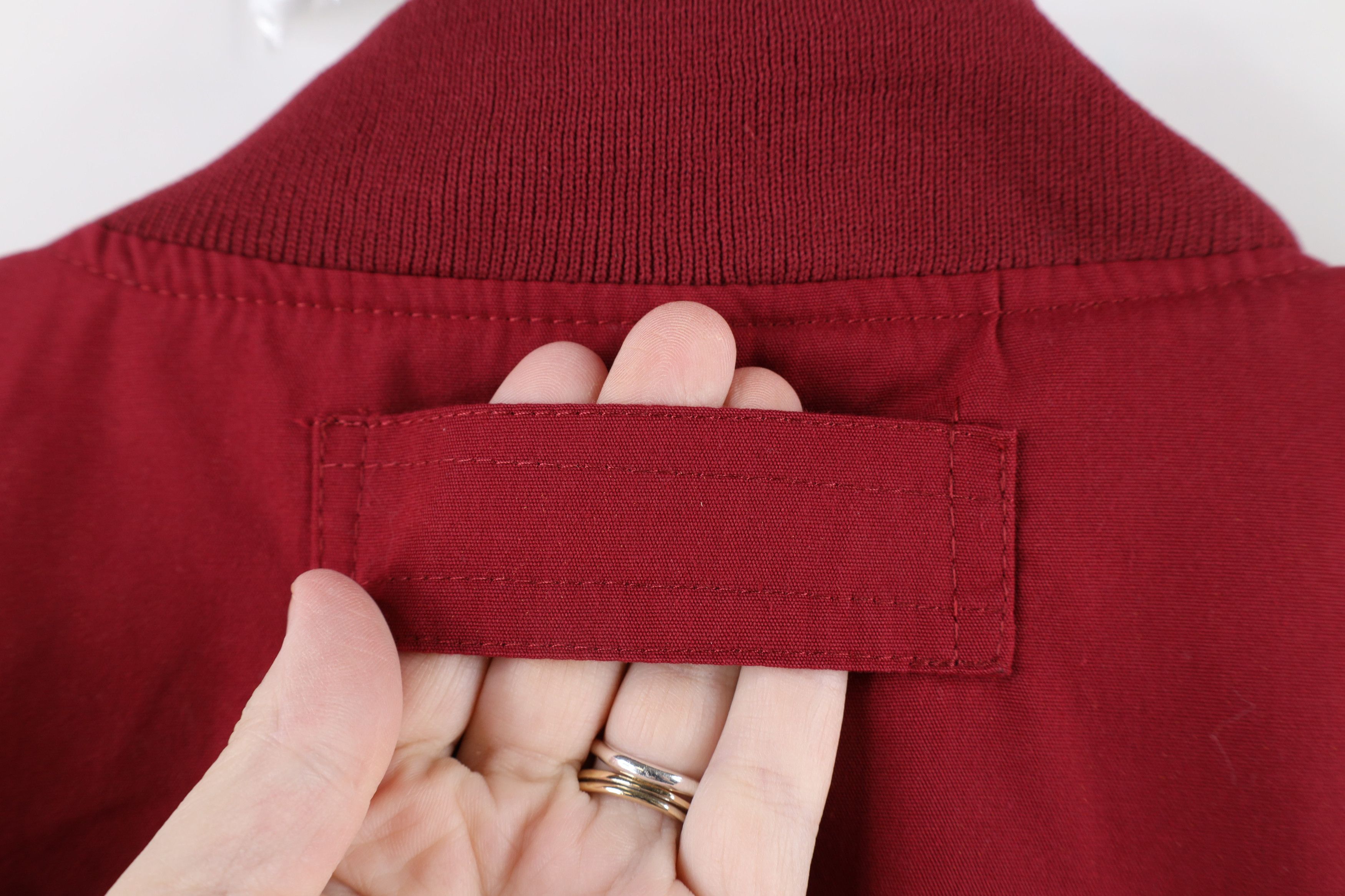 Vintage Vintage 90s Streetwear Faded Cafe Racer Bomber Jacket Red Size US M / EU 48-50 / 2 - 10 Thumbnail