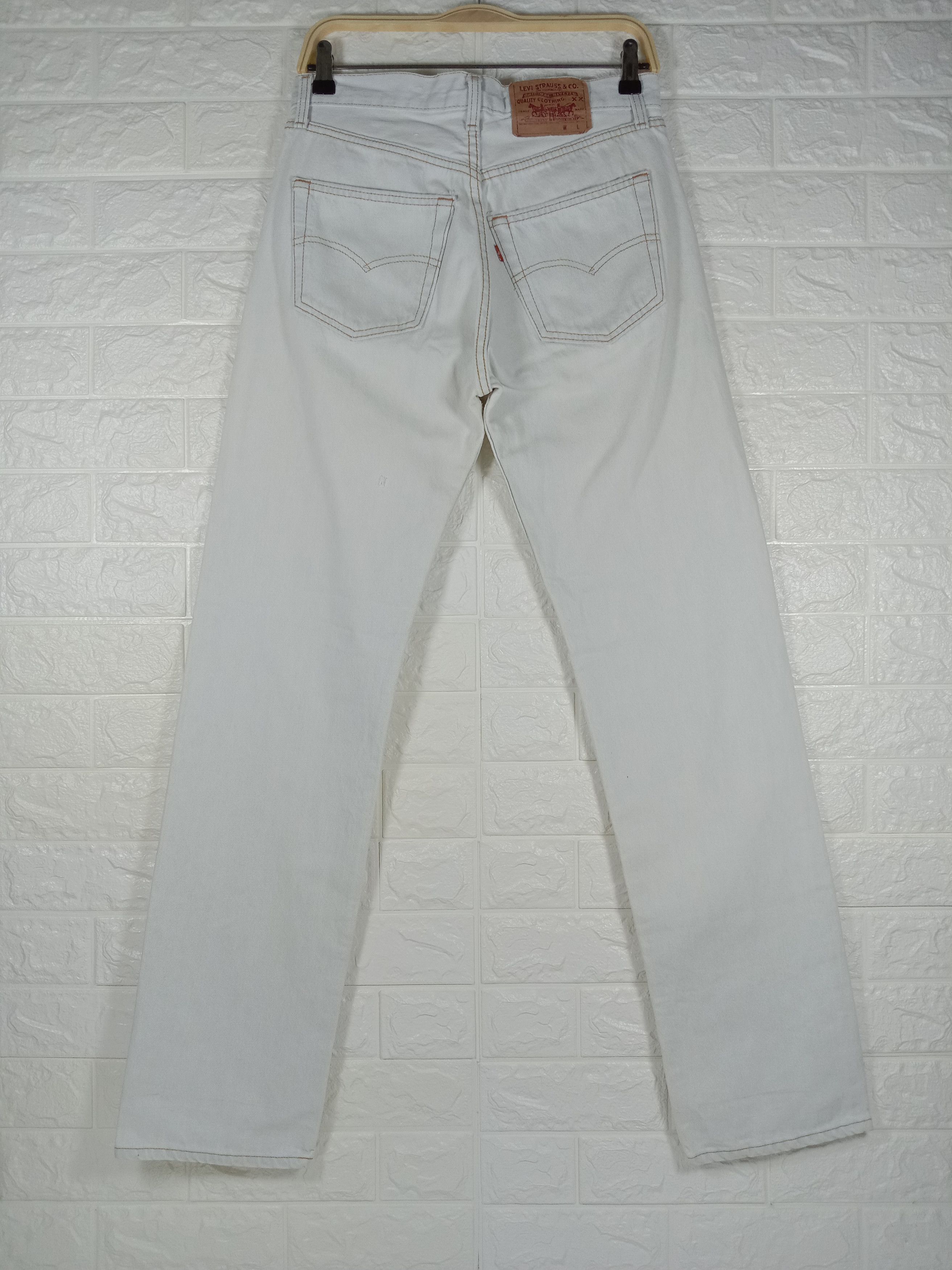 Levi's Vintage Levi’s 501 Jeans Fly Button Denim Size 30" / US 8 / IT 44 - 5 Thumbnail