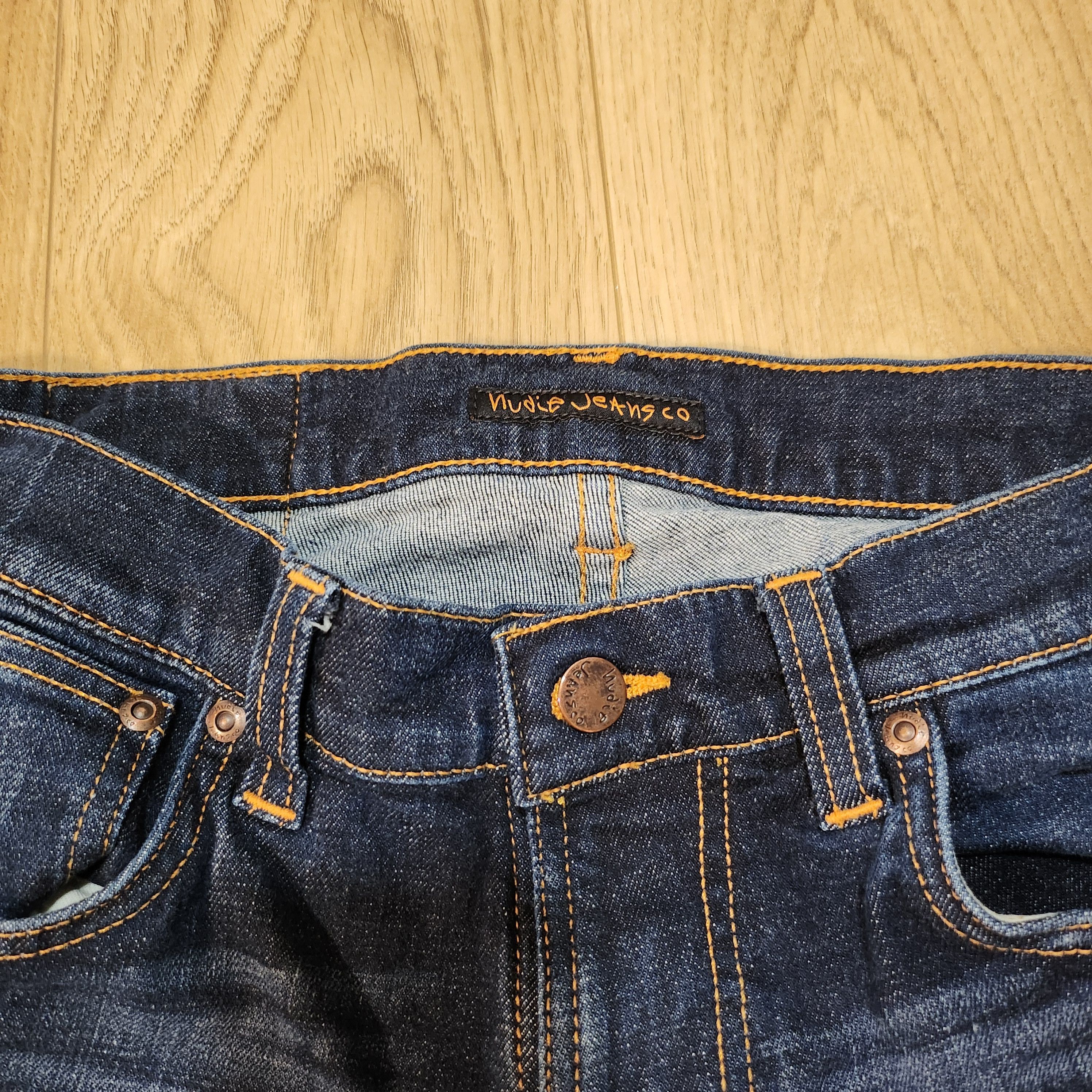 Nudie Jeans 30x32 Tight Terry - Nudie Jeans Blue Denim Size US 32 / EU 48 - 3 Thumbnail