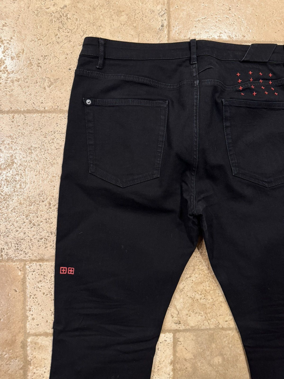Ksubi Ksubi Black Denim Jeans Size US 38 / EU 54 - 7 Thumbnail