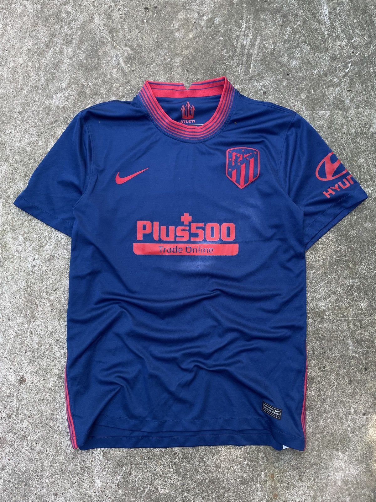 Nike × Vintage Nike Athletico Madrid FC Soccer Futbol Jersey Kit Size US L / EU 52-54 / 3 - 1 Thumbnail