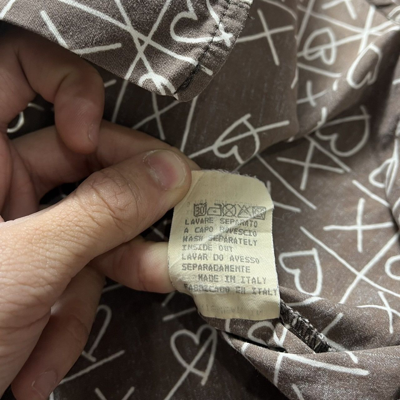 Moschino Moschino Jean Tic Tac Toe Shirt Size US M / EU 48-50 / 2 - 6 Thumbnail