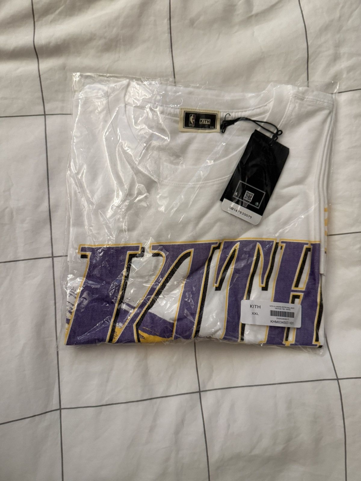 Kith Kith NBA All-Star Los Angeles Lakers Retro Ball Boxy Tee XXL Size US XXL / EU 58 / 5 - 6 Thumbnail